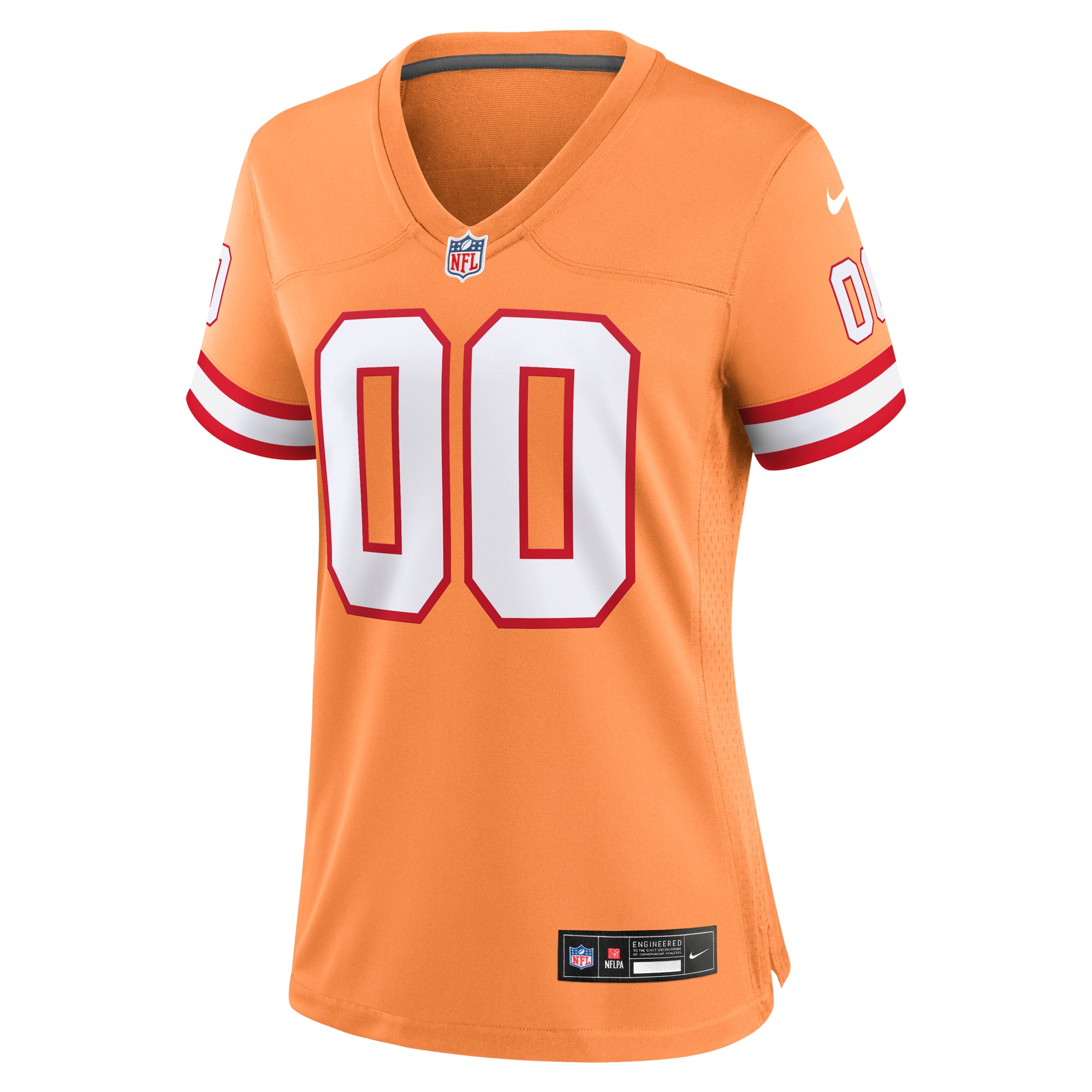 Women's Tampa Bay Buccaneers Orange Custom Throwback Game Jersey JS1197 nicesnker - Image 2