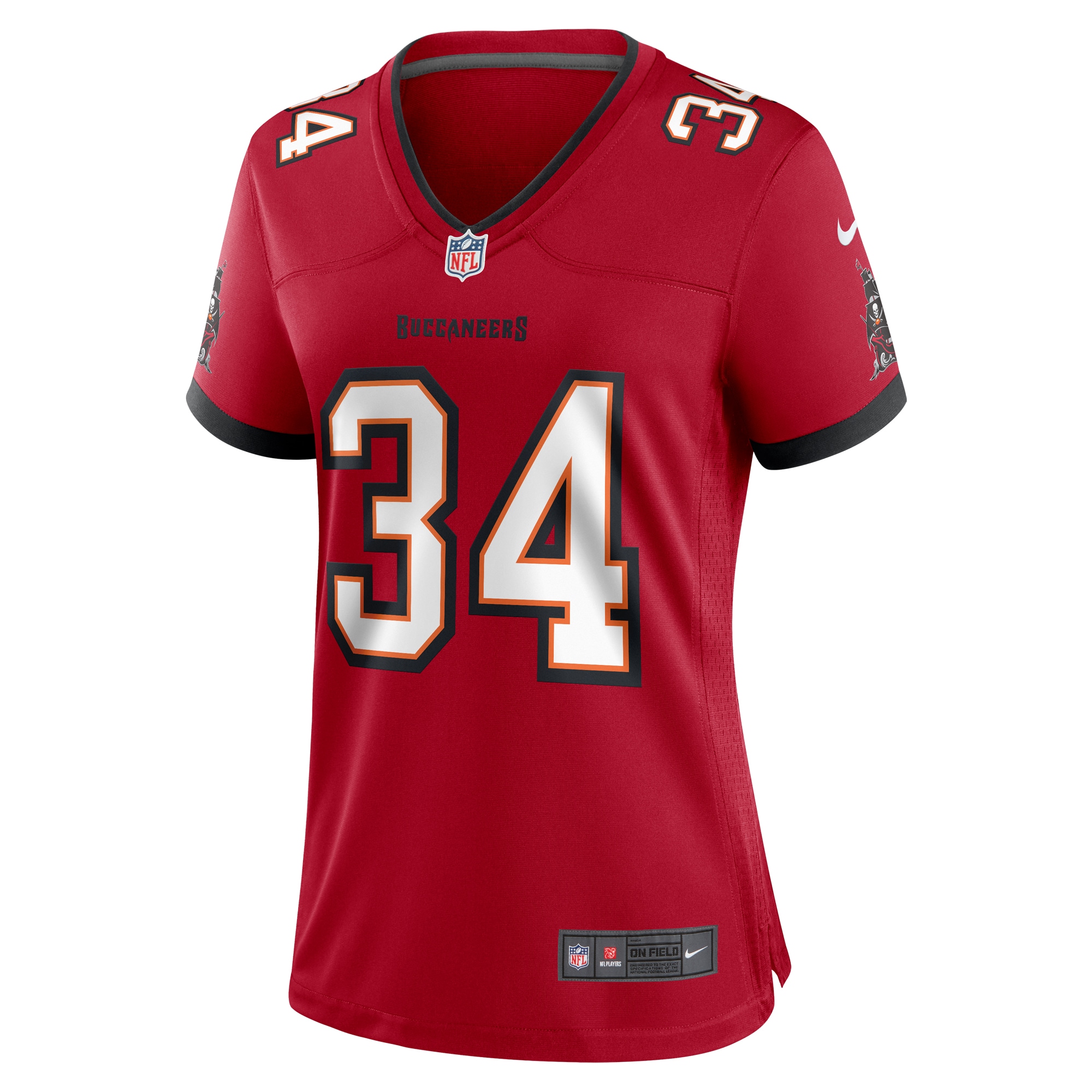 Women's Tampa Bay Buccaneers Quandre Mosely Red Game Jersey JS7317 nicesnker - Image 2
