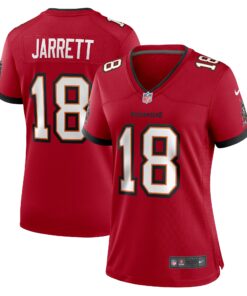 Women's Tampa Bay Buccaneers Rakim Jarrett Red Game Jersey JS2591 nicesnker
