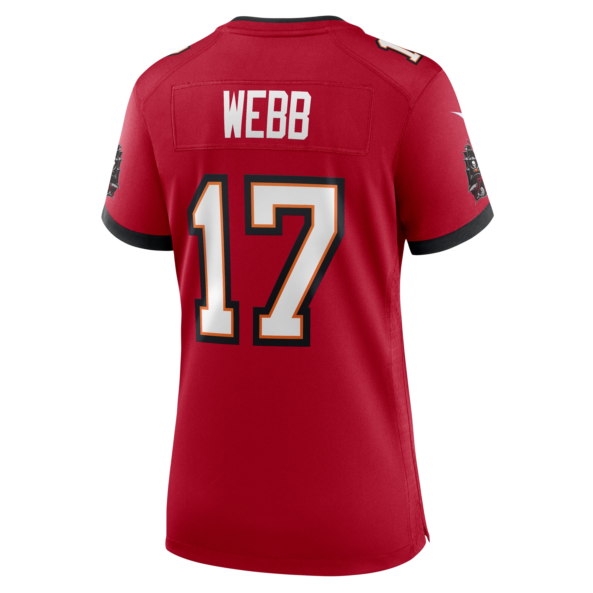 Women's Tampa Bay Buccaneers Raleigh Webb Red Game Jersey JS2614 nicesnker - Image 3