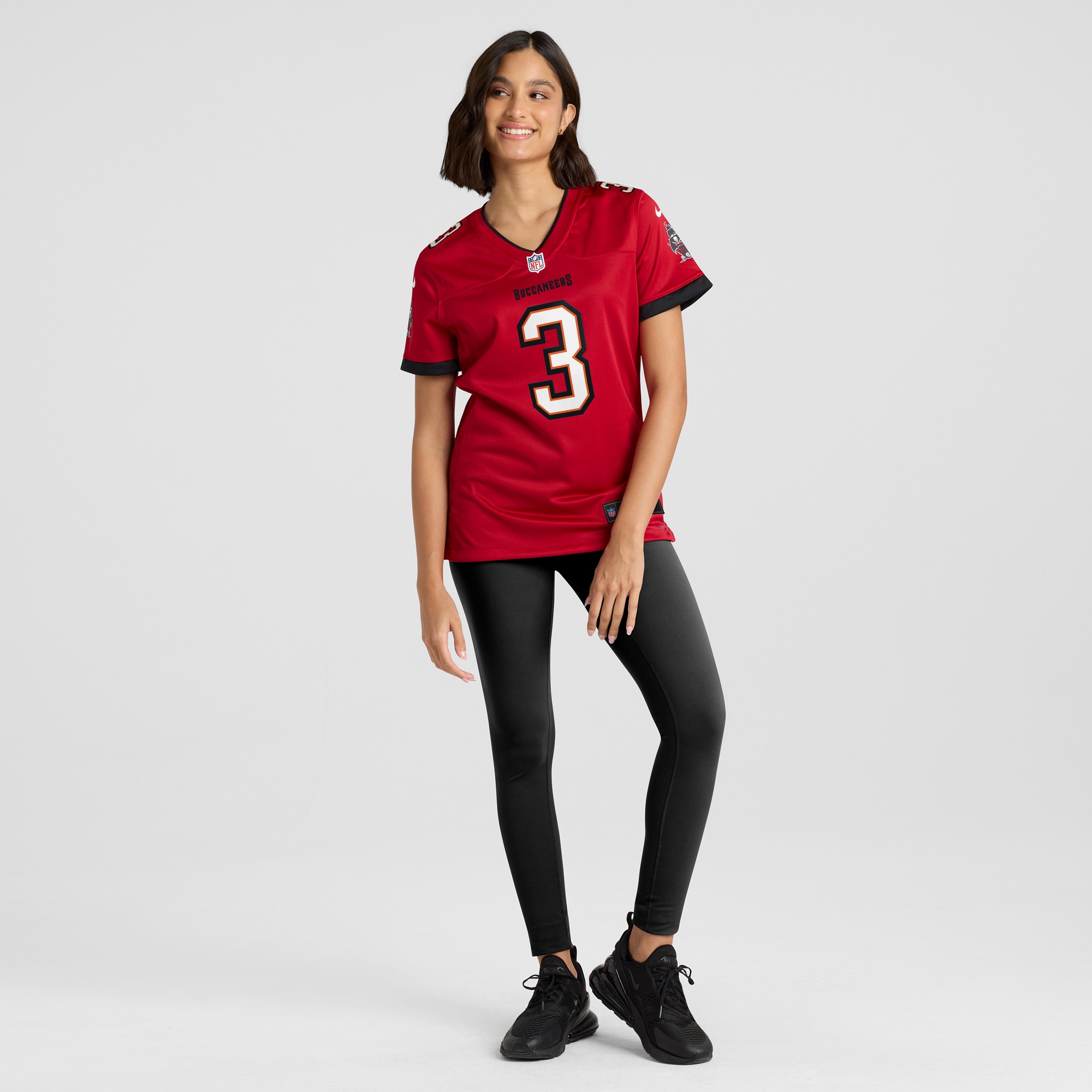 Women's Tampa Bay Buccaneers Russell Gage Red Game Jersey JS5248 nicesnker - Image 4