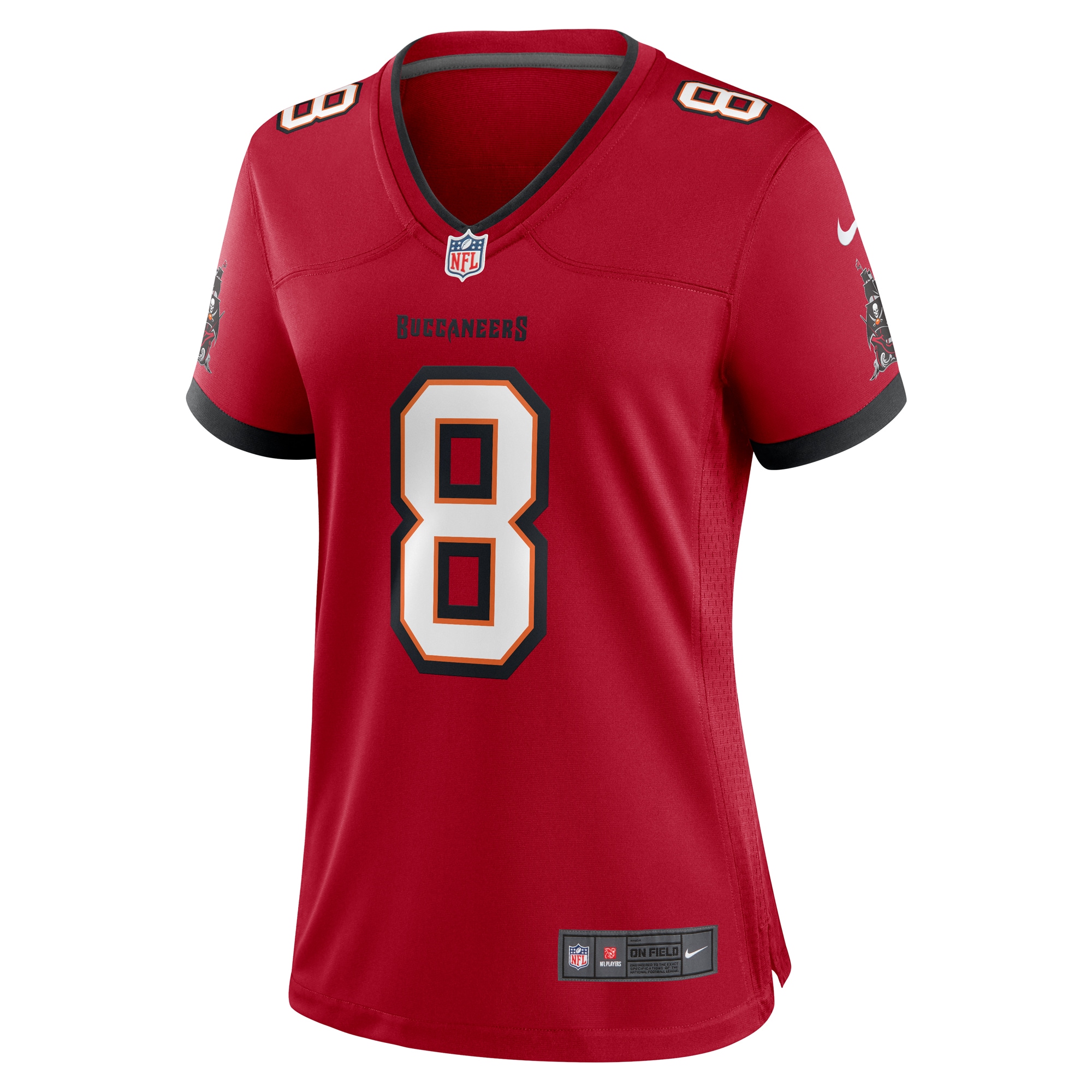 Women's Tampa Bay Buccaneers SirVocea Dennis Red Game Jersey JS6429 nicesnker - Image 2