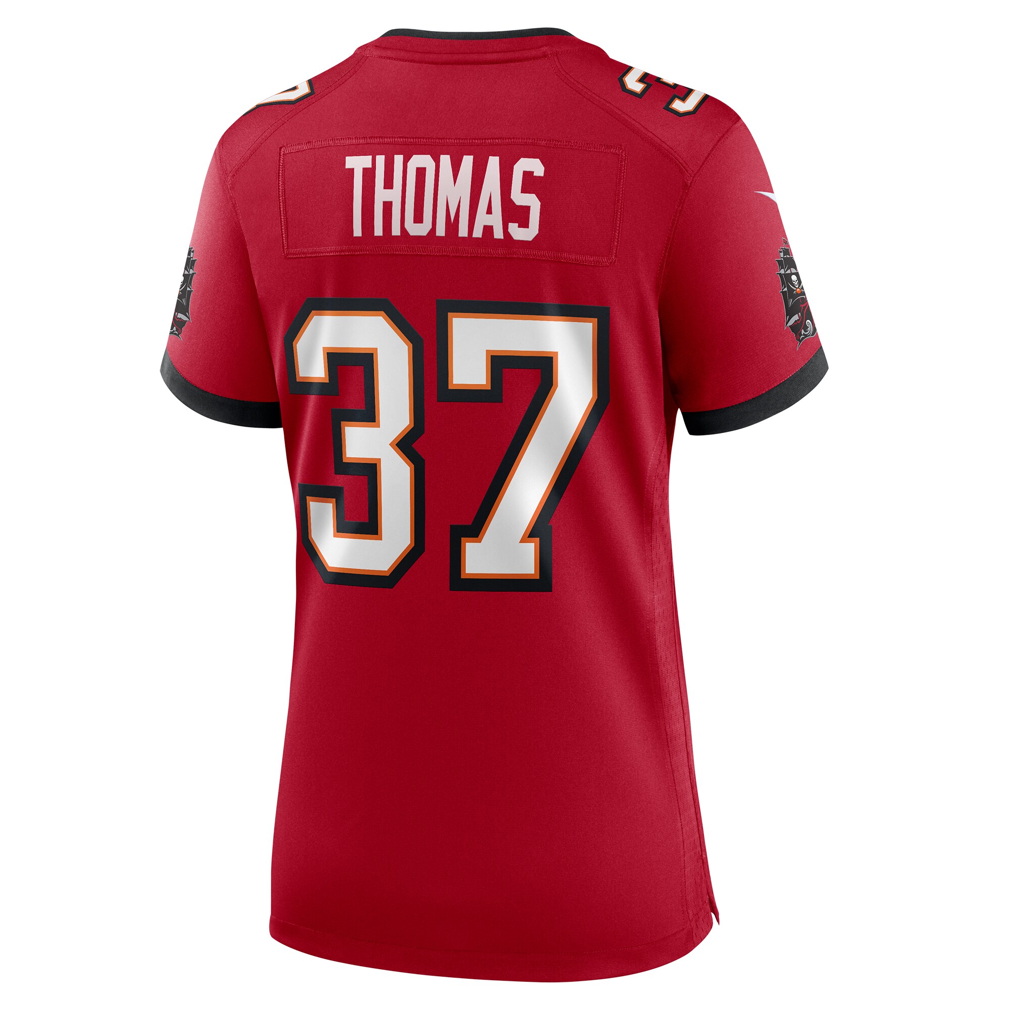 Women's Tampa Bay Buccaneers Tavierre Thomas Red Game Jersey JS7994 nicesnker - Image 3