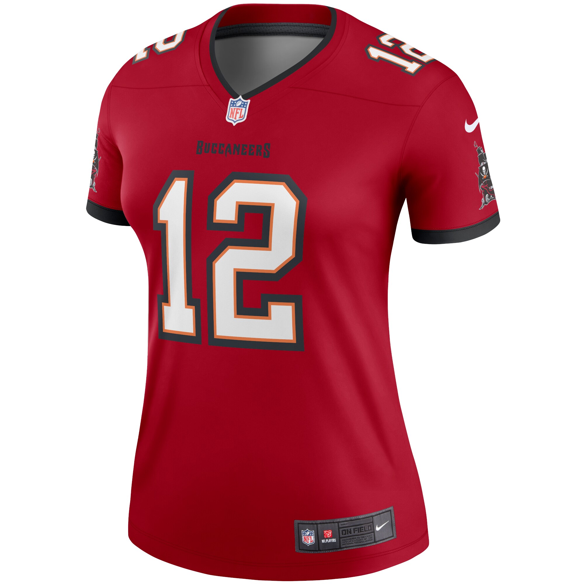 Women's Tampa Bay Buccaneers Tom Brady Red Team Legend Player Performance Top JS1666 nicesnker - Image 2
