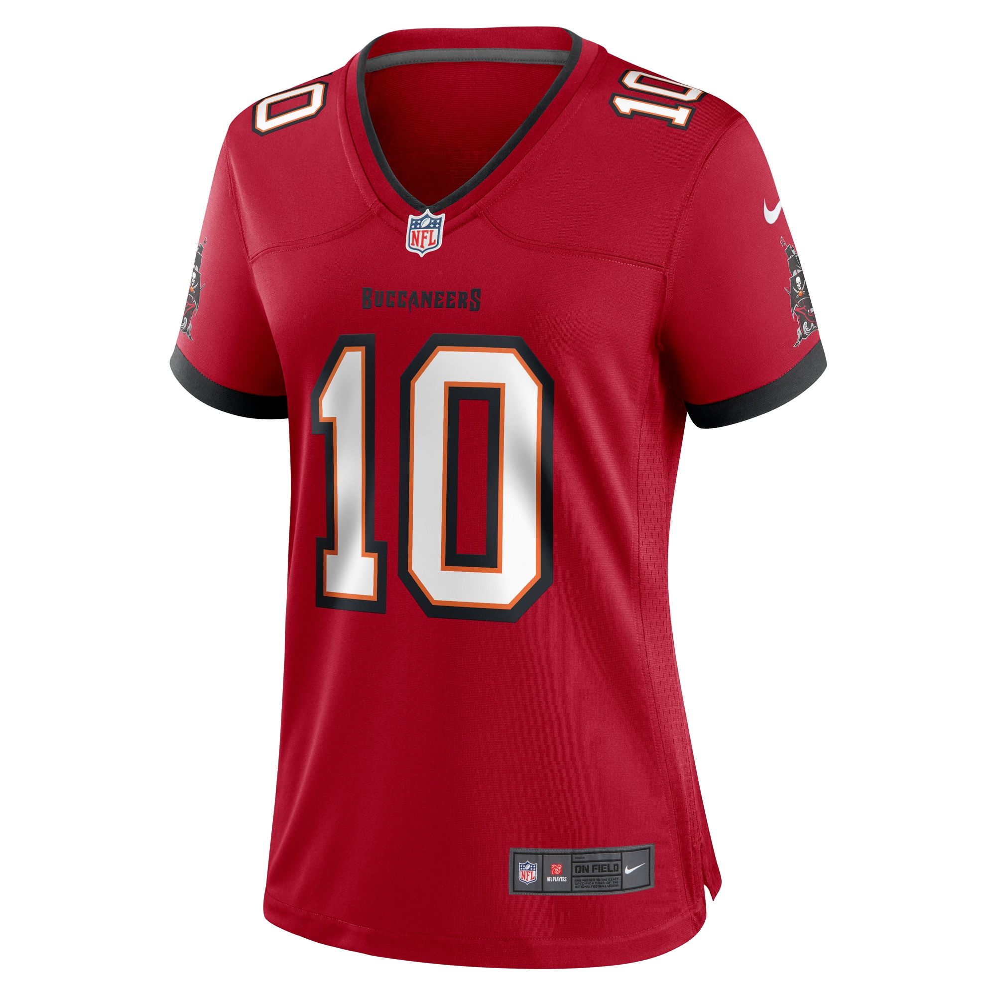 Women's Tampa Bay Buccaneers Trey Palmer Red Game Jersey JS3719 nicesnker - Image 2