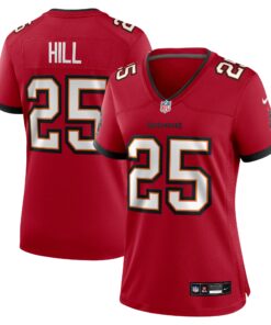 Women's Tampa Bay Buccaneers Troy Hill Red Game Jersey JS6797 nicesnker