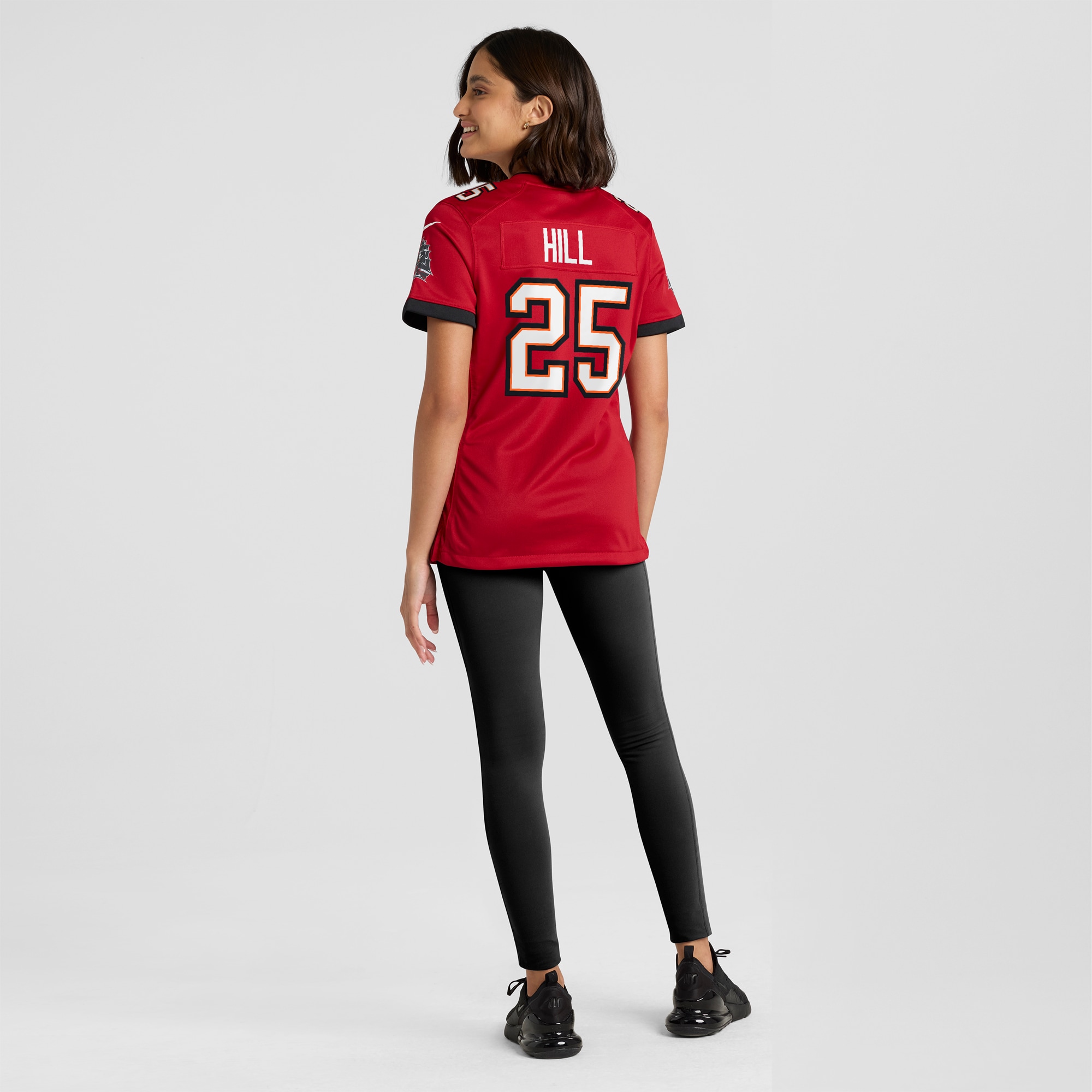 Women's Tampa Bay Buccaneers Troy Hill Red Game Jersey JS6797 nicesnker - Image 5
