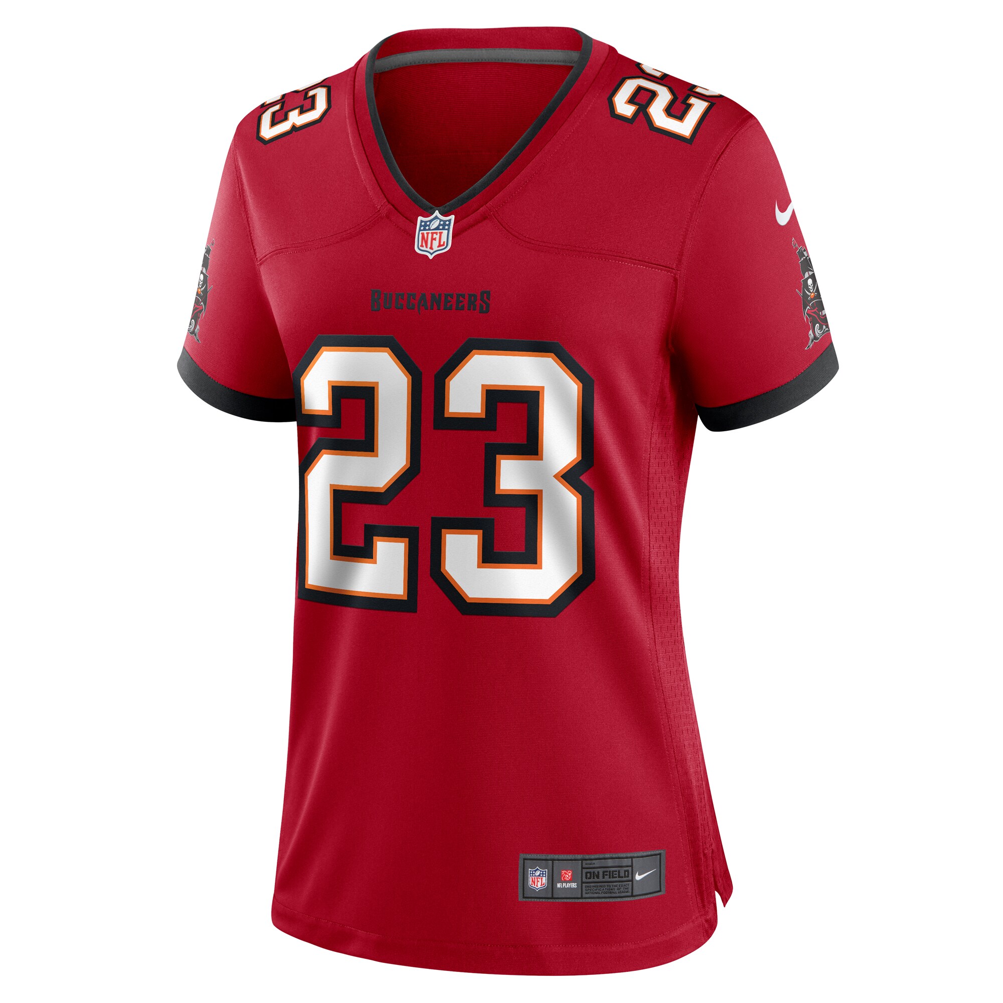 Women's Tampa Bay Buccaneers Tykee Smith Red Game Jersey JS1193 nicesnker - Image 2