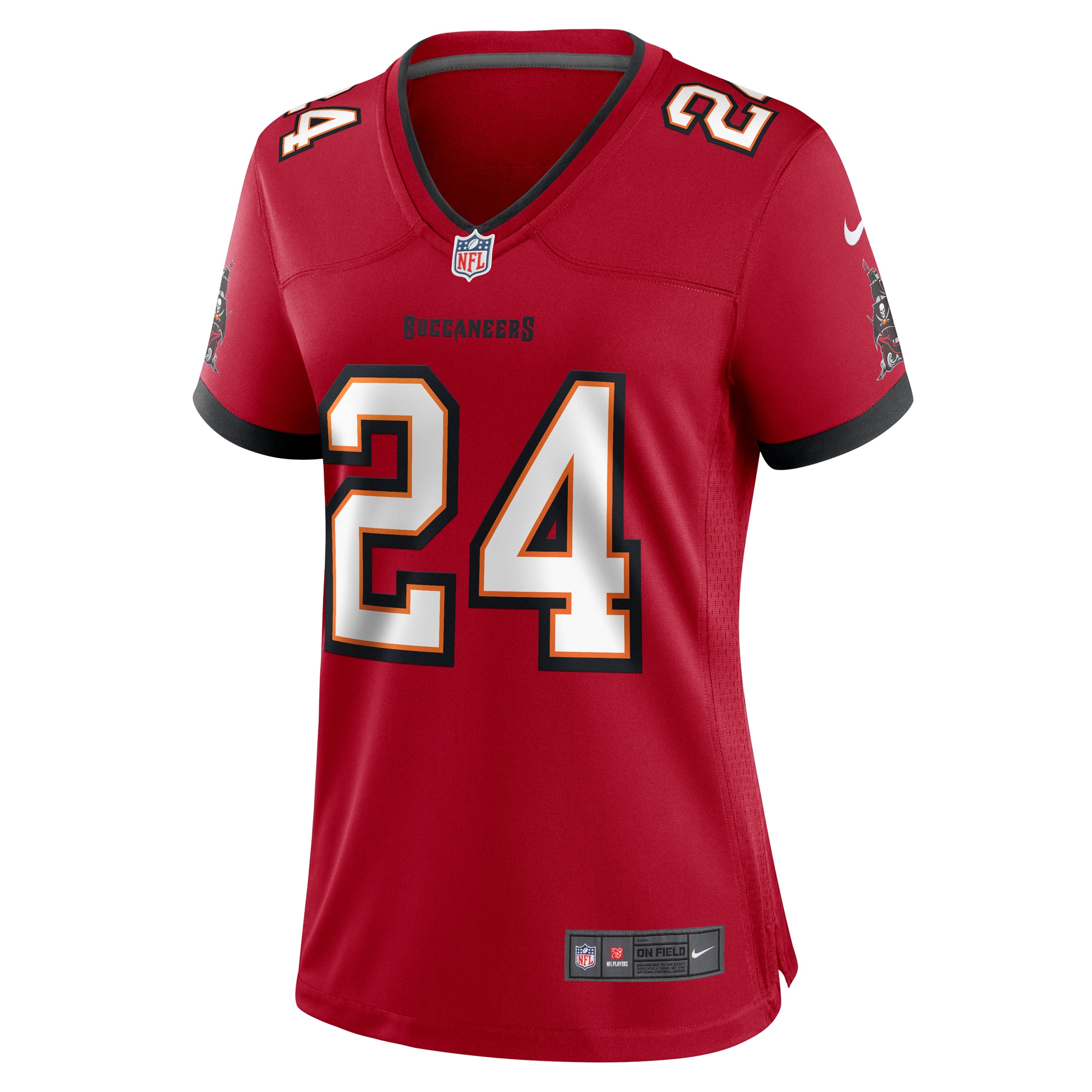 Women's Tampa Bay Buccaneers Tyrek Funderburk Red Game Jersey JS1375 nicesnker - Image 2