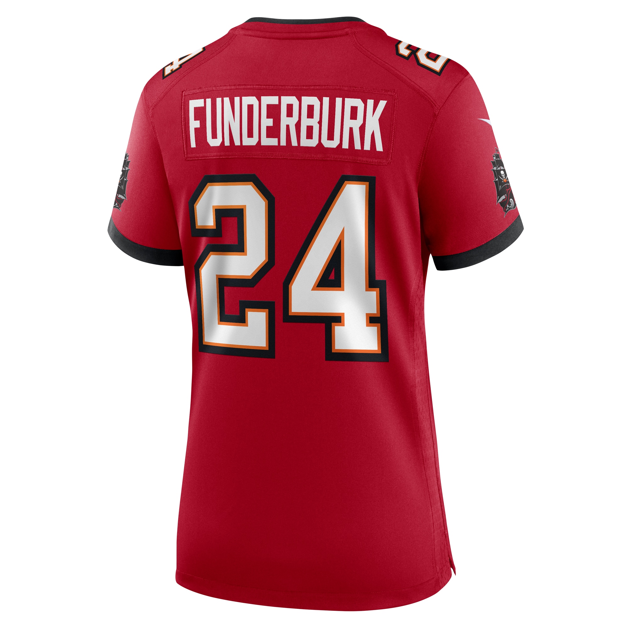 Women's Tampa Bay Buccaneers Tyrek Funderburk Red Game Jersey JS1375 nicesnker - Image 3