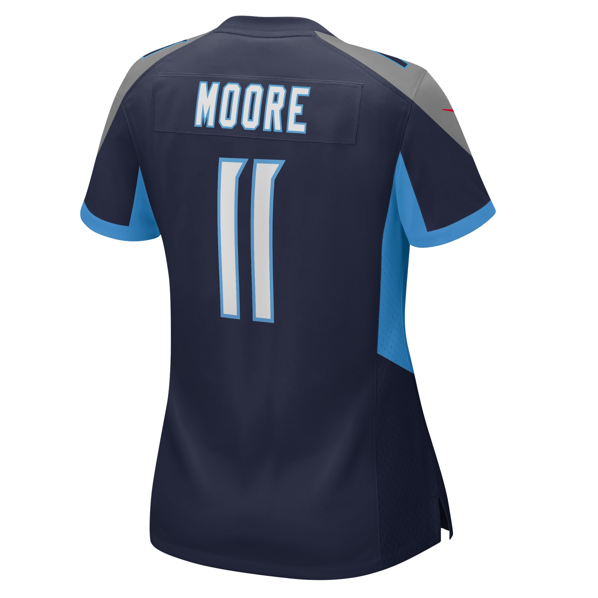 Women's Tennessee Titans Chris Moore Navy Game Jersey JS2329 nicesnker - Image 3