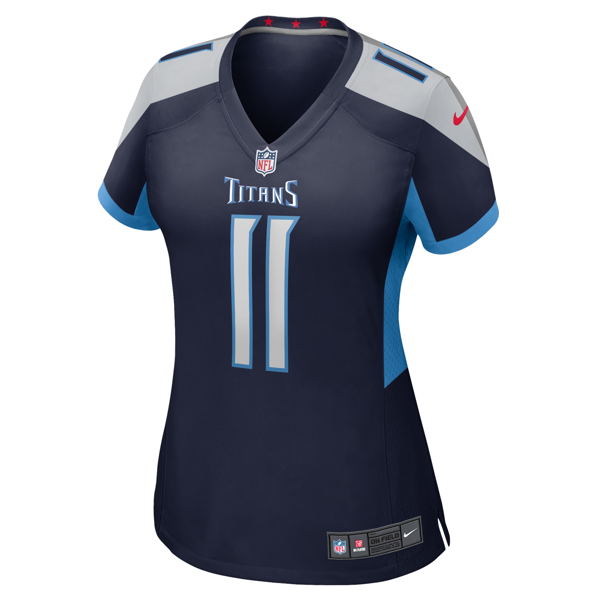 Women's Tennessee Titans Chris Moore Navy Game Jersey JS2329 nicesnker - Image 2