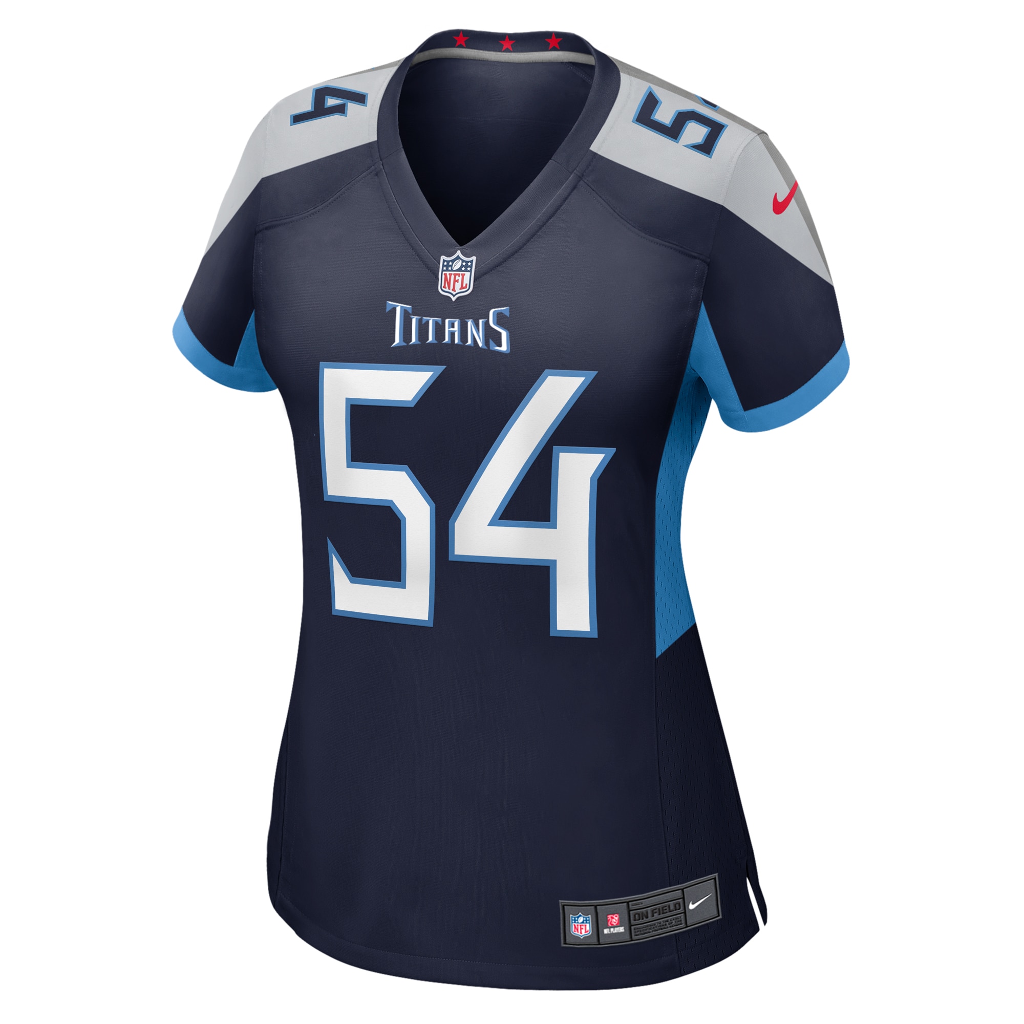 Women's Tennessee Titans Garret Wallow Navy Game Jersey JS7037 nicesnker - Image 2
