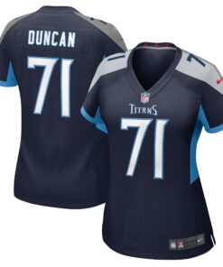 Women's Tennessee Titans Jaelyn Duncan Navy Game Jersey JS9351 nicesnker