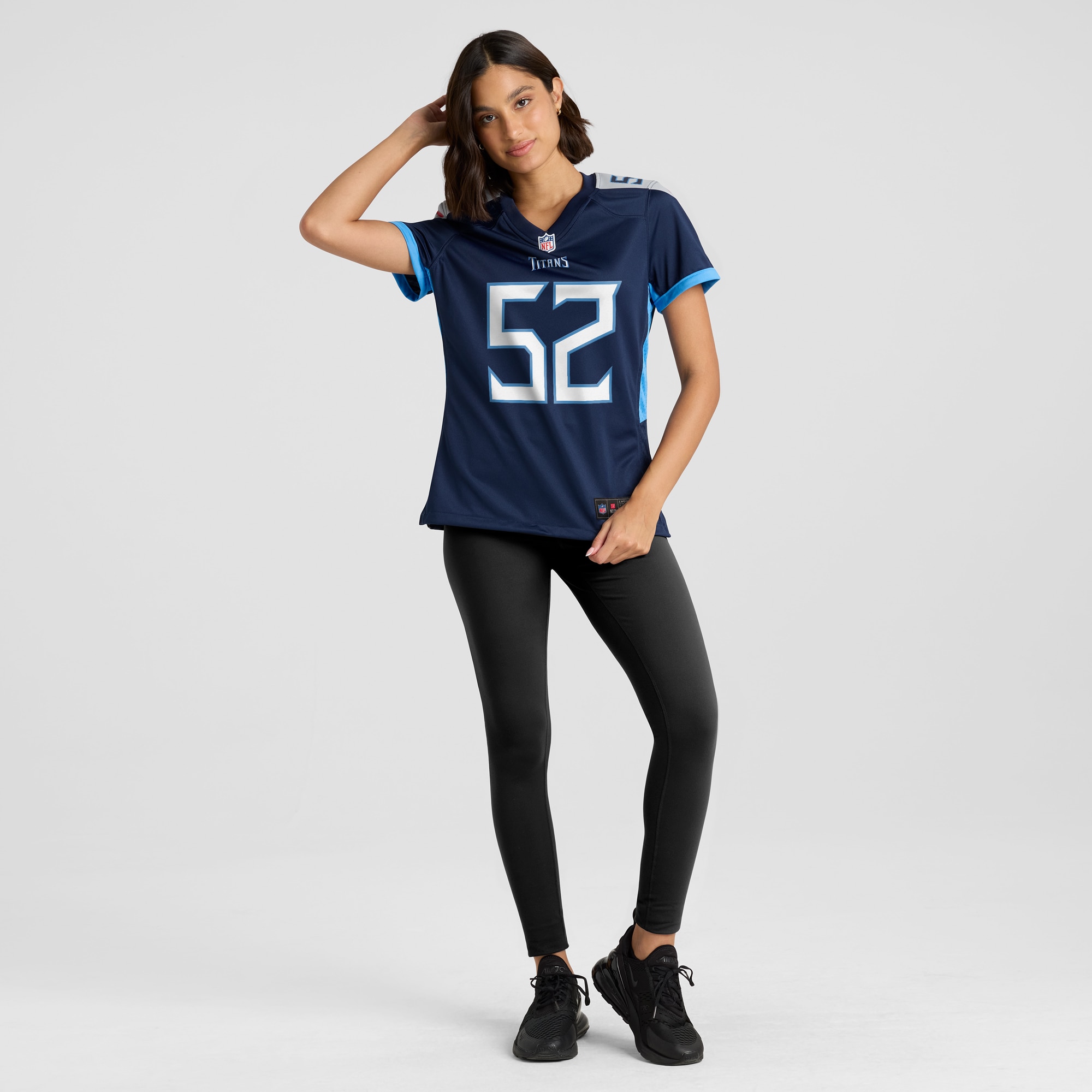 Women's Tennessee Titans James Williams Navy Game Jersey JS5468 nicesnker - Image 4