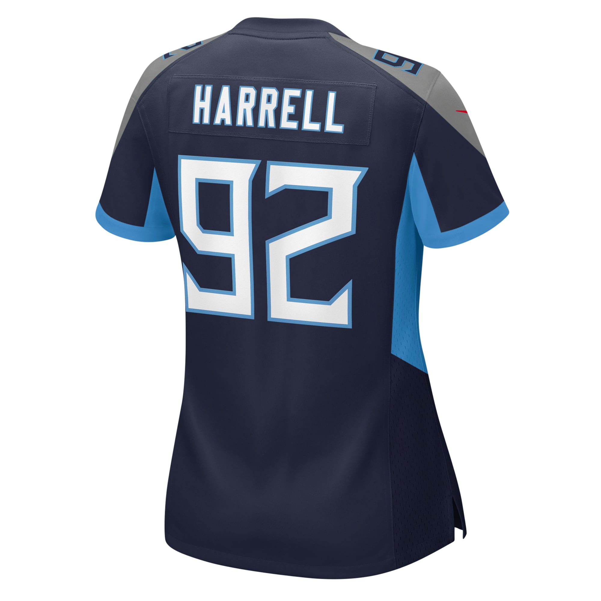 Women's Tennessee Titans Jaylen Harrell Navy Game Jersey JS2536 nicesnker - Image 3