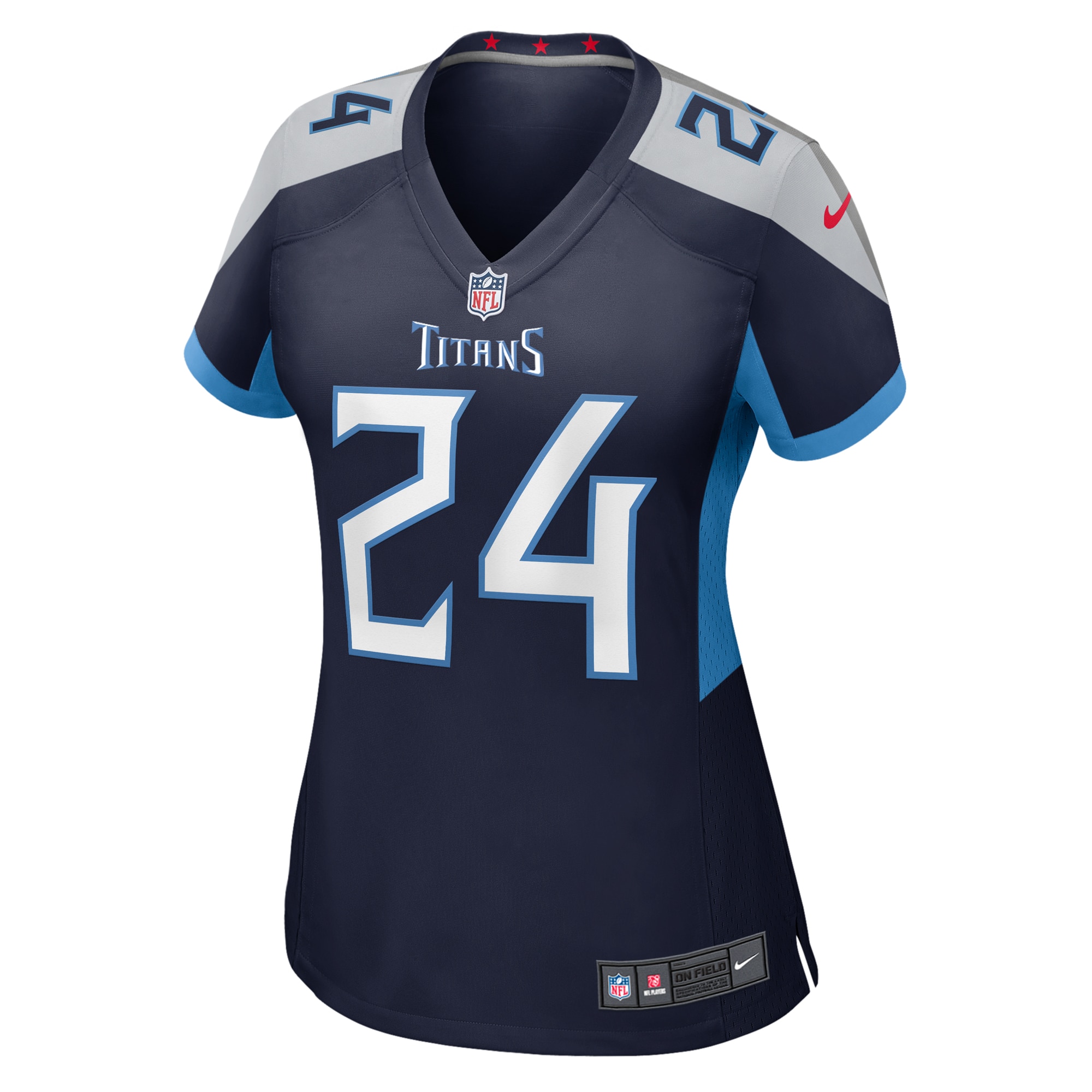 Women's Tennessee Titans Julius Wood Navy Game Jersey JS9049 nicesnker - Image 2