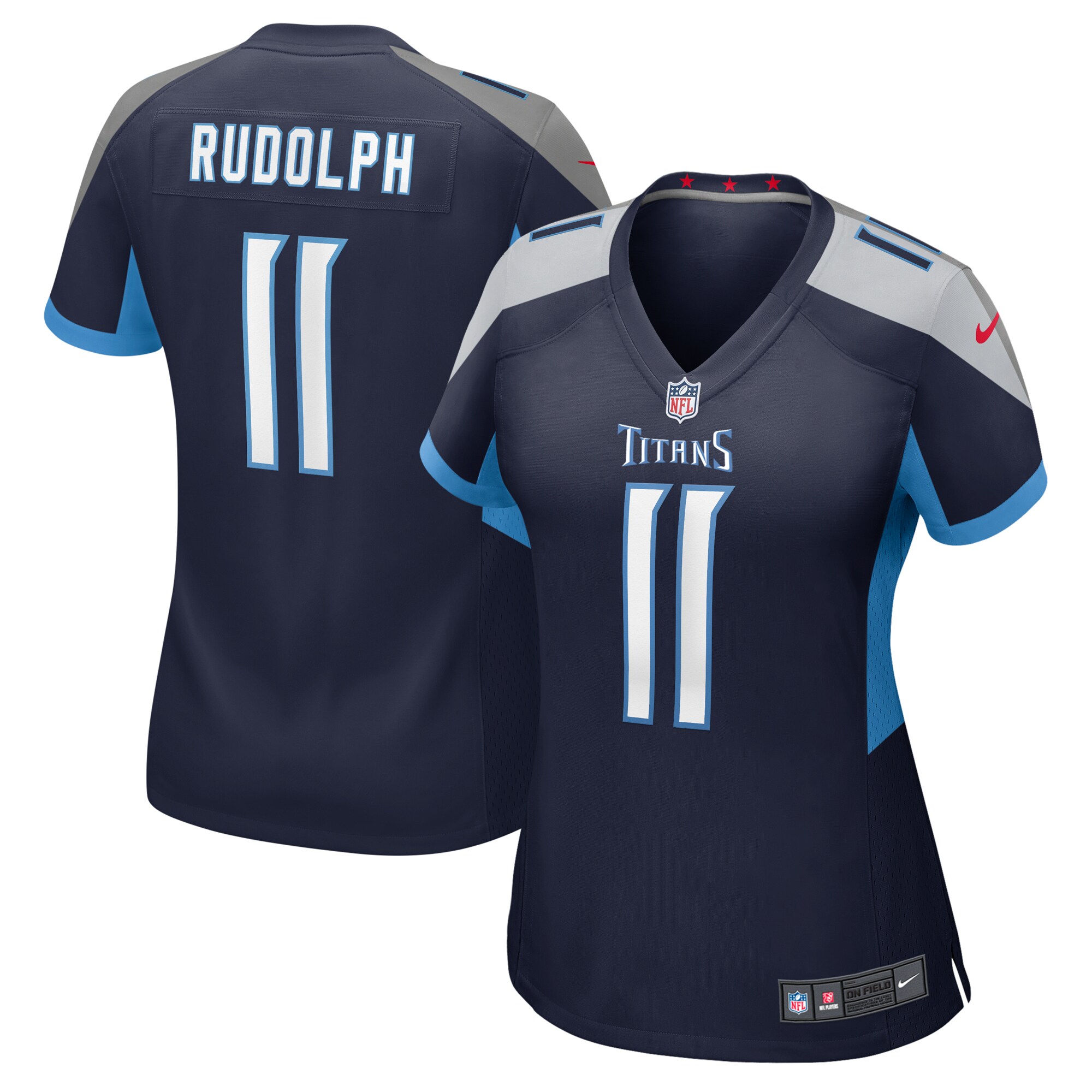 Women's Tennessee Titans Mason Rudolph Navy Game Jersey JS7420 nicesnker
