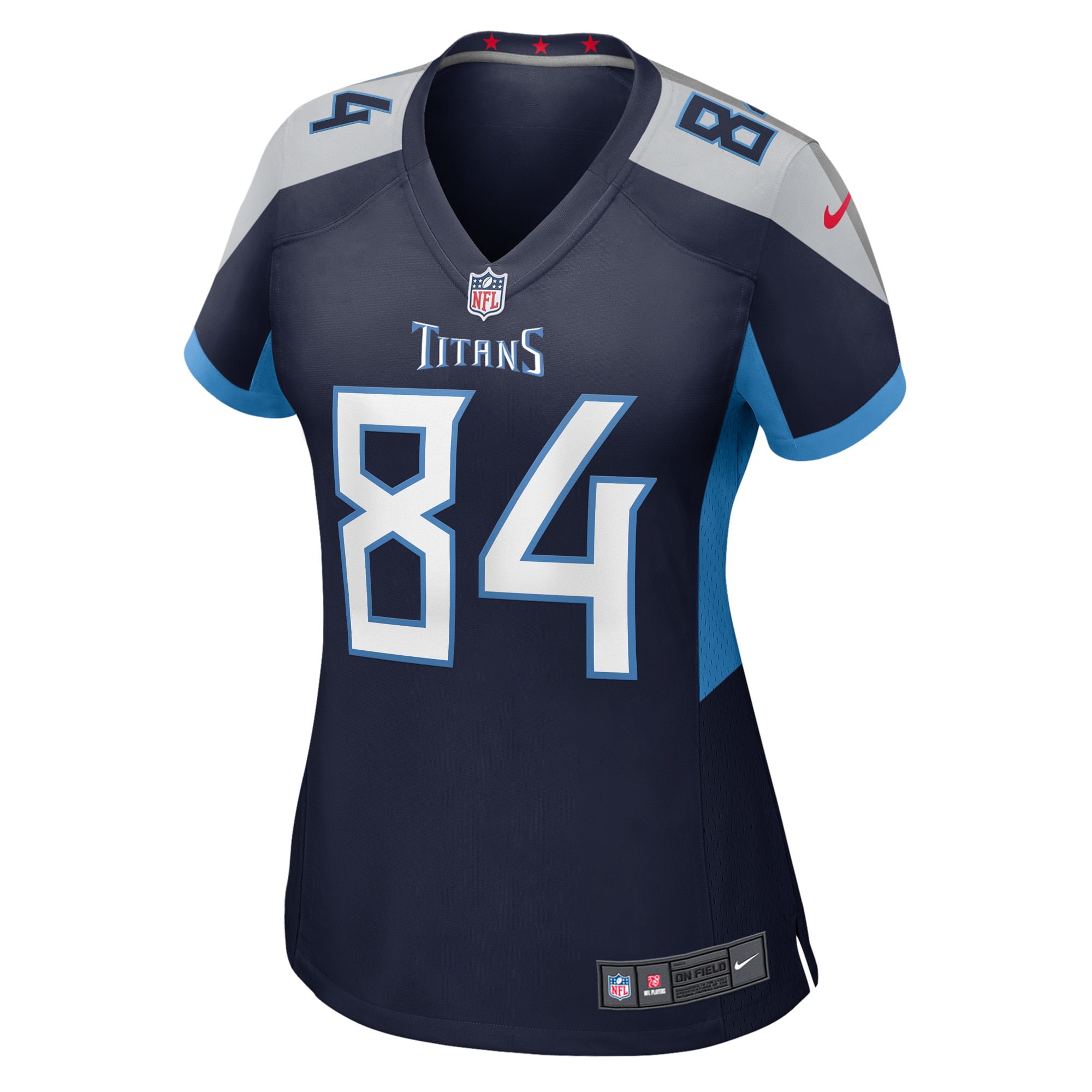 Women's Tennessee Titans Nick Vannett Navy Game Jersey JS9249 nicesnker - Image 2