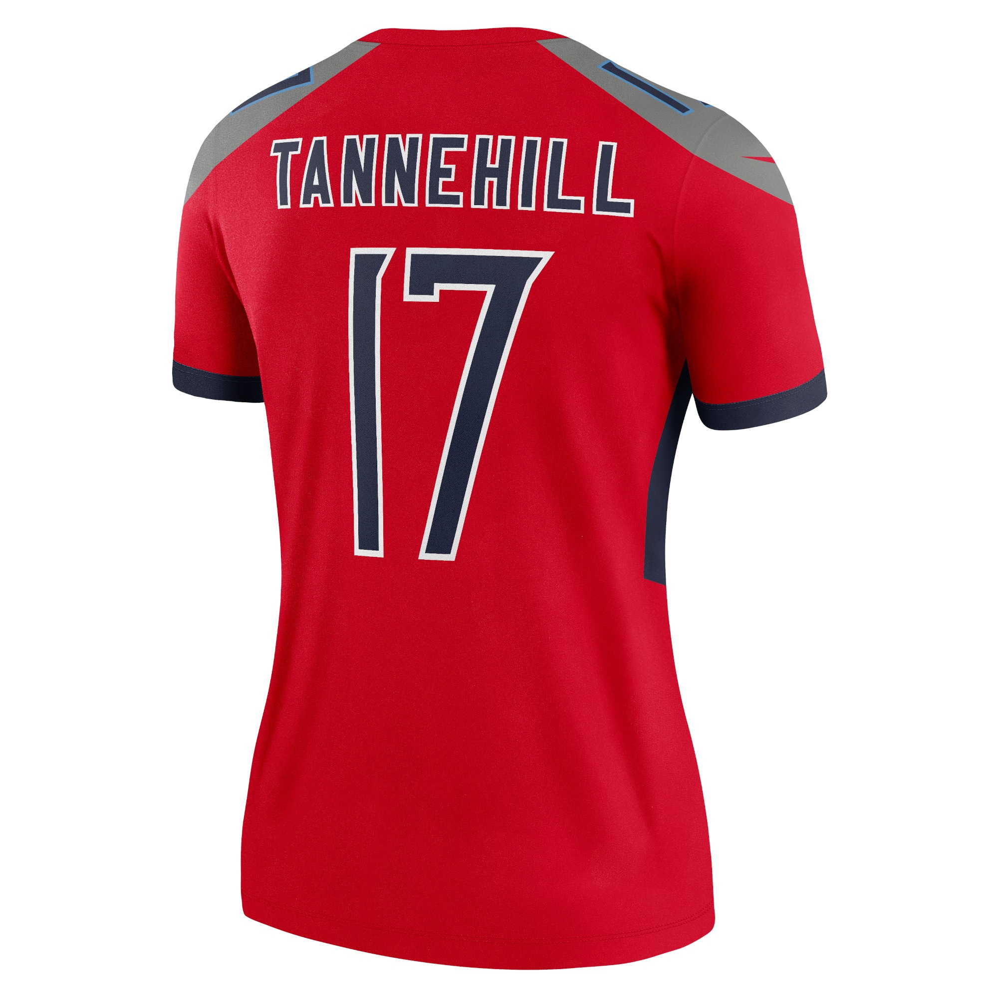 Women's Tennessee Titans Ryan Tannehill Red Inverted Legend Player Performance Top JS2657 nicesnker - Image 3