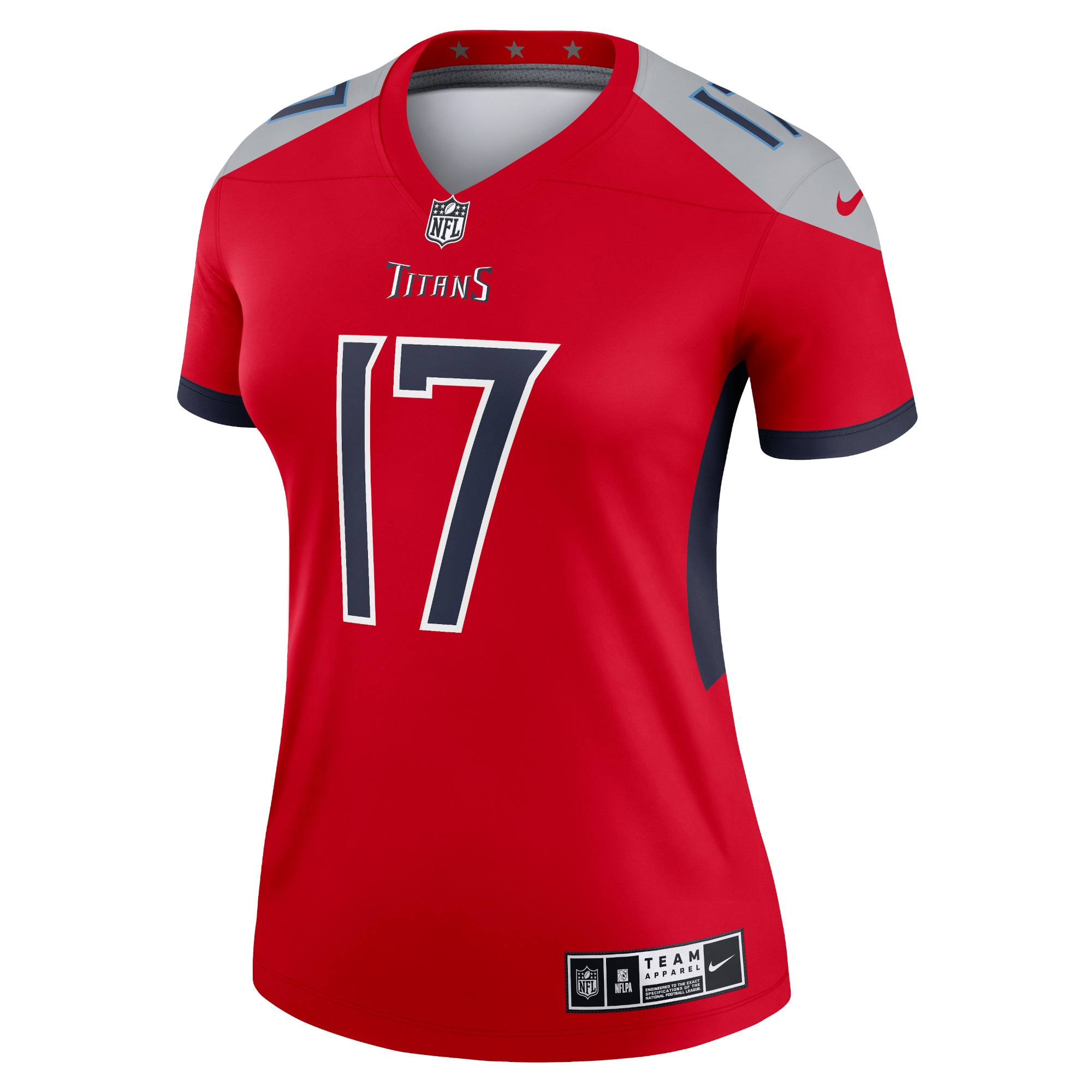 Women's Tennessee Titans Ryan Tannehill Red Inverted Legend Player Performance Top JS2657 nicesnker - Image 2