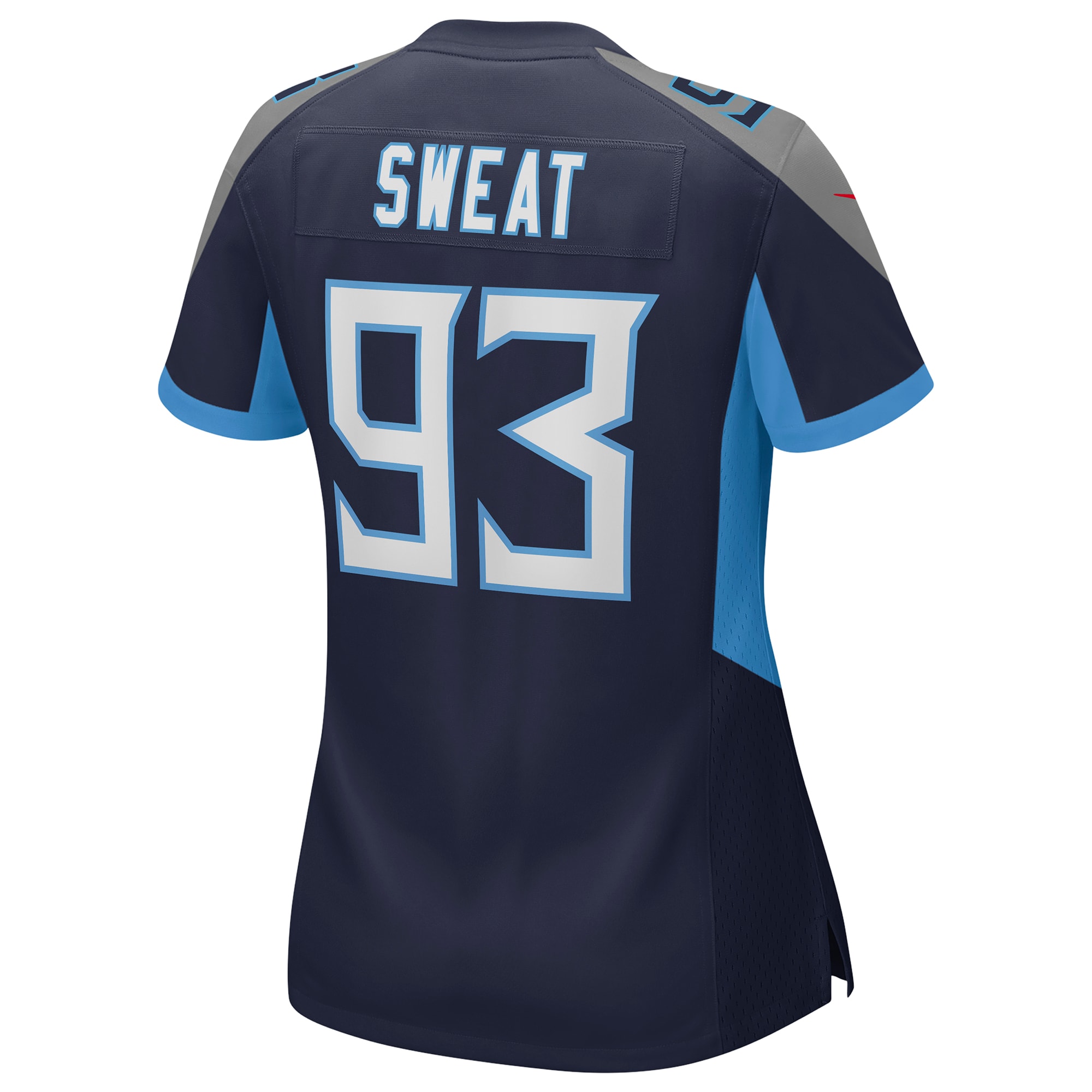 Women's Tennessee Titans T'Vondre Sweat Navy Team Game Jersey JS5490 nicesnker - Image 3