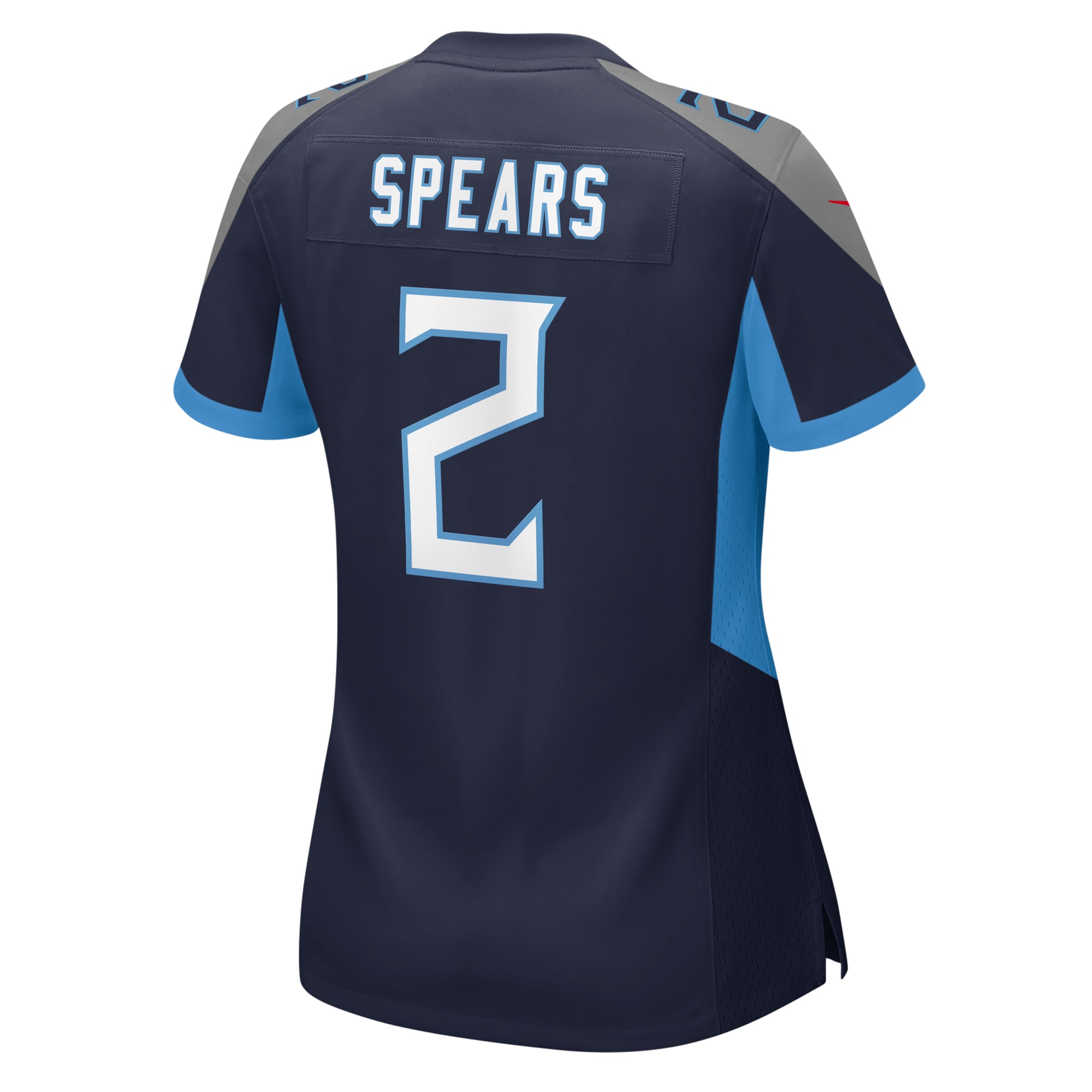 Women's Tennessee Titans Tyjae Spears Navy Game Jersey JS4142 nicesnker - Image 3