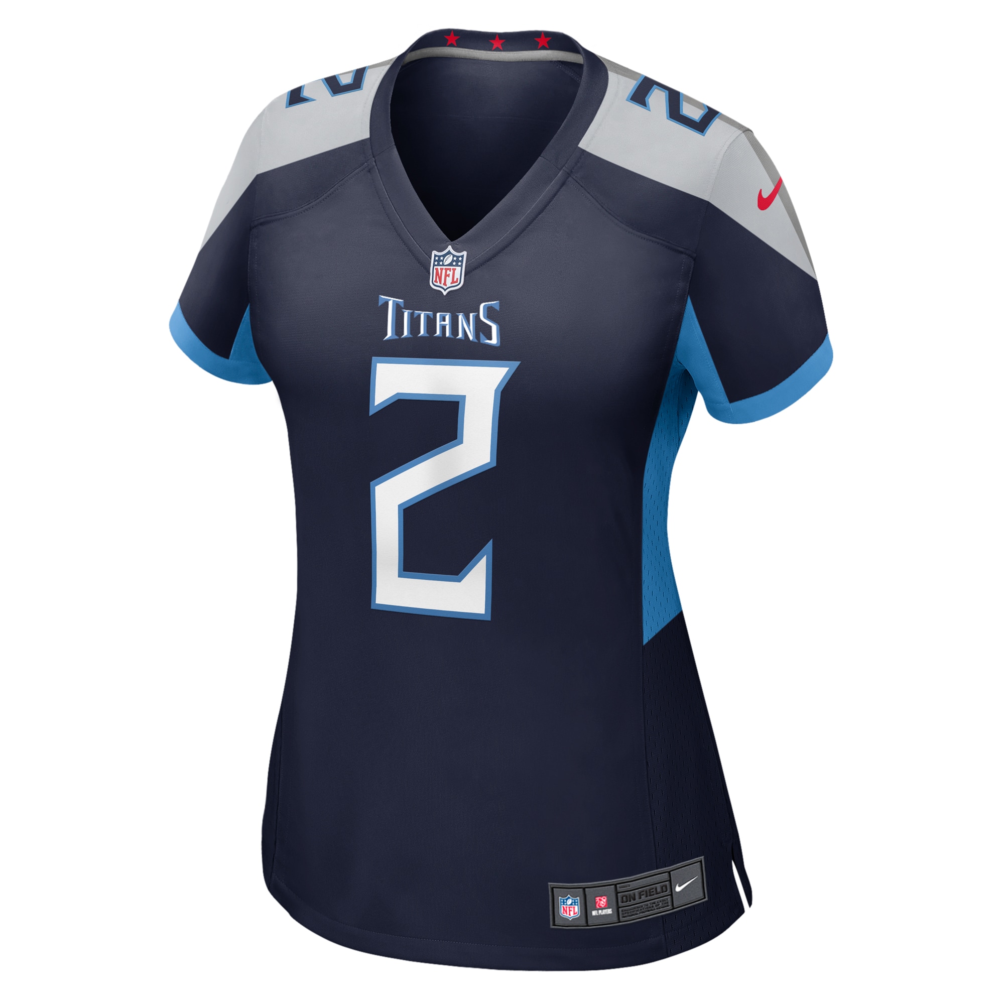 Women's Tennessee Titans Tyjae Spears Navy Game Jersey JS4142 nicesnker - Image 2