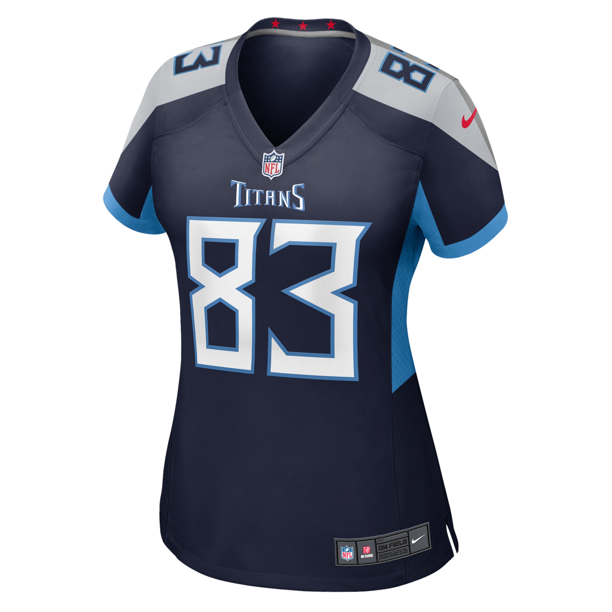 Women's Tennessee Titans Tyler Boyd Navy Game Jersey JS9988 nicesnker - Image 2