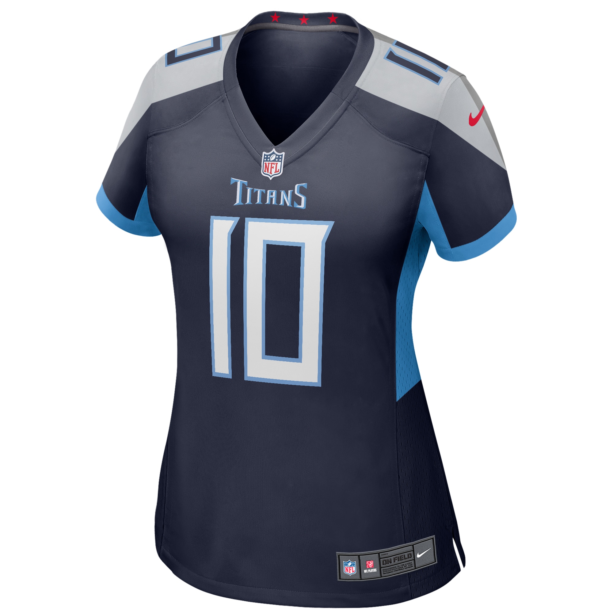 Women's Tennessee Titans Vince Young Navy Game Retired Player Jersey JS9993 nicesnker - Image 2