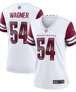 Women's Washington Commanders Bobby Wagner White Game Jersey JS4378 nicesnker