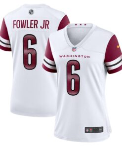 Women's Washington Commanders Dante Fowler Jr. White Game Jersey JS2364 nicesnker