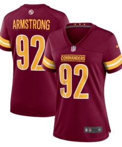 Women's Washington Commanders Dorance Armstrong Burgundy Game Jersey JS4375 nicesnker