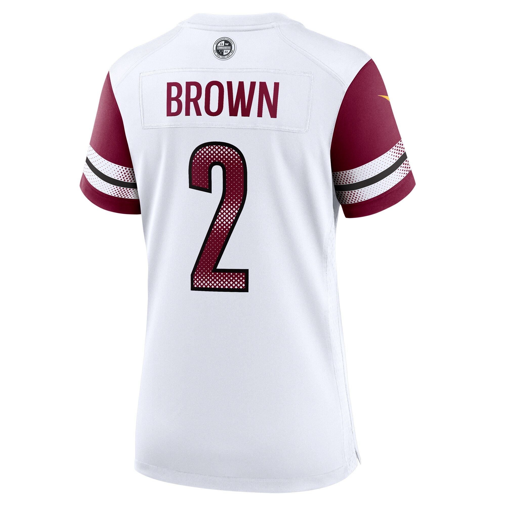 Women's Washington Commanders Dyami Brown White Game Jersey JS8273 nicesnker - Image 3
