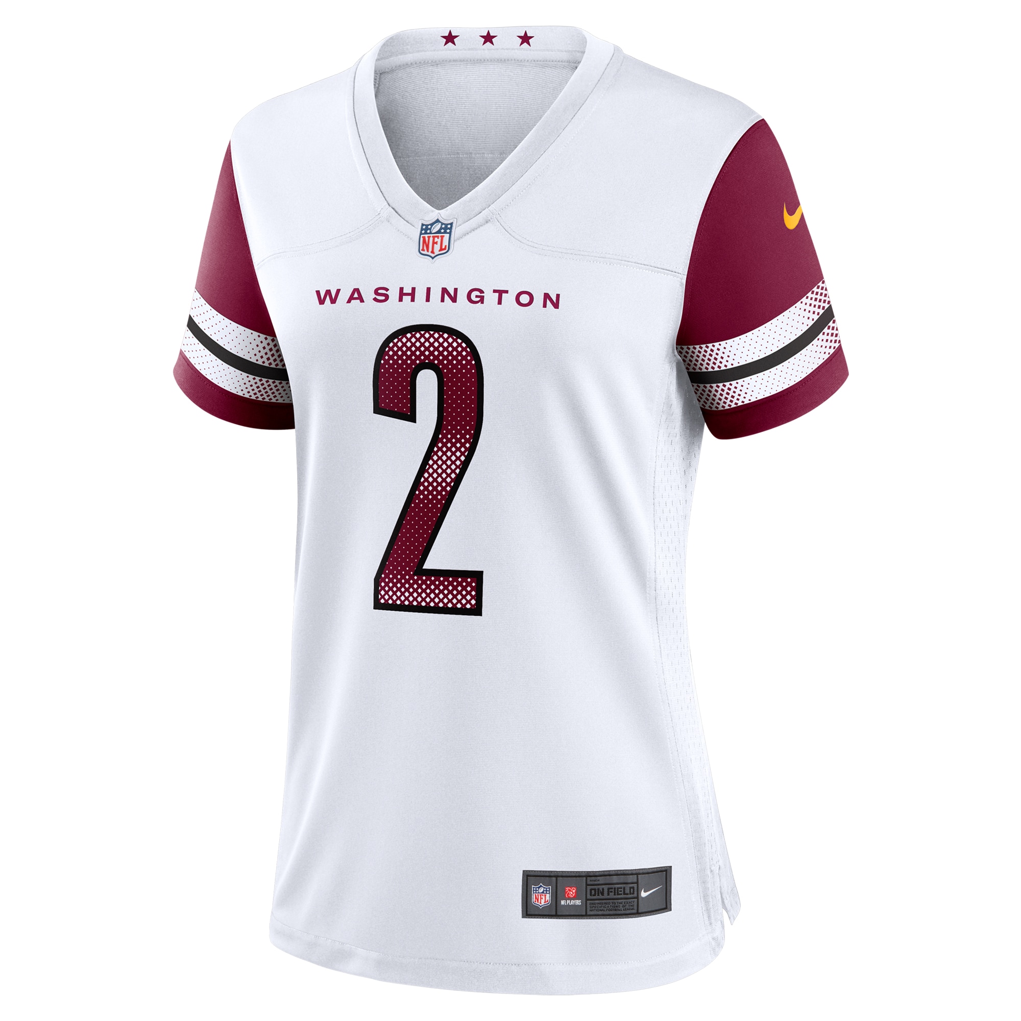 Women's Washington Commanders Dyami Brown White Game Jersey JS8273 nicesnker - Image 2