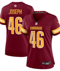 Women's Washington Commanders Greg Joseph Burgundy Team Game Jersey JS8030 nicesnker