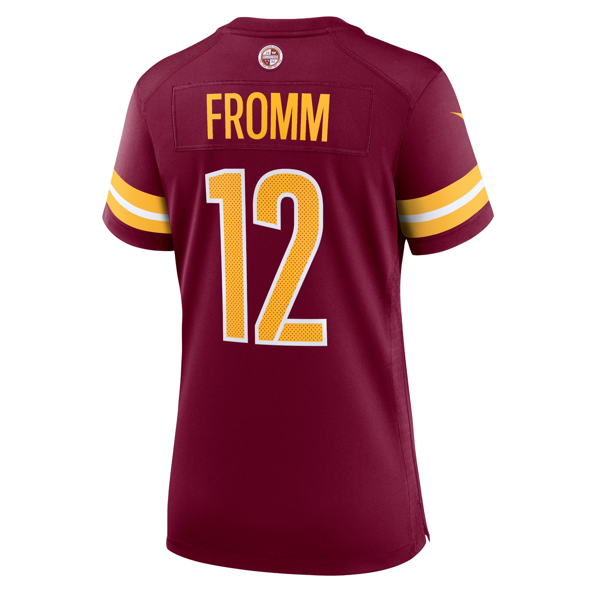 Women's Washington Commanders Jake Fromm Burgundy Home Game Player Jersey JS1697 nicesnker - Image 3