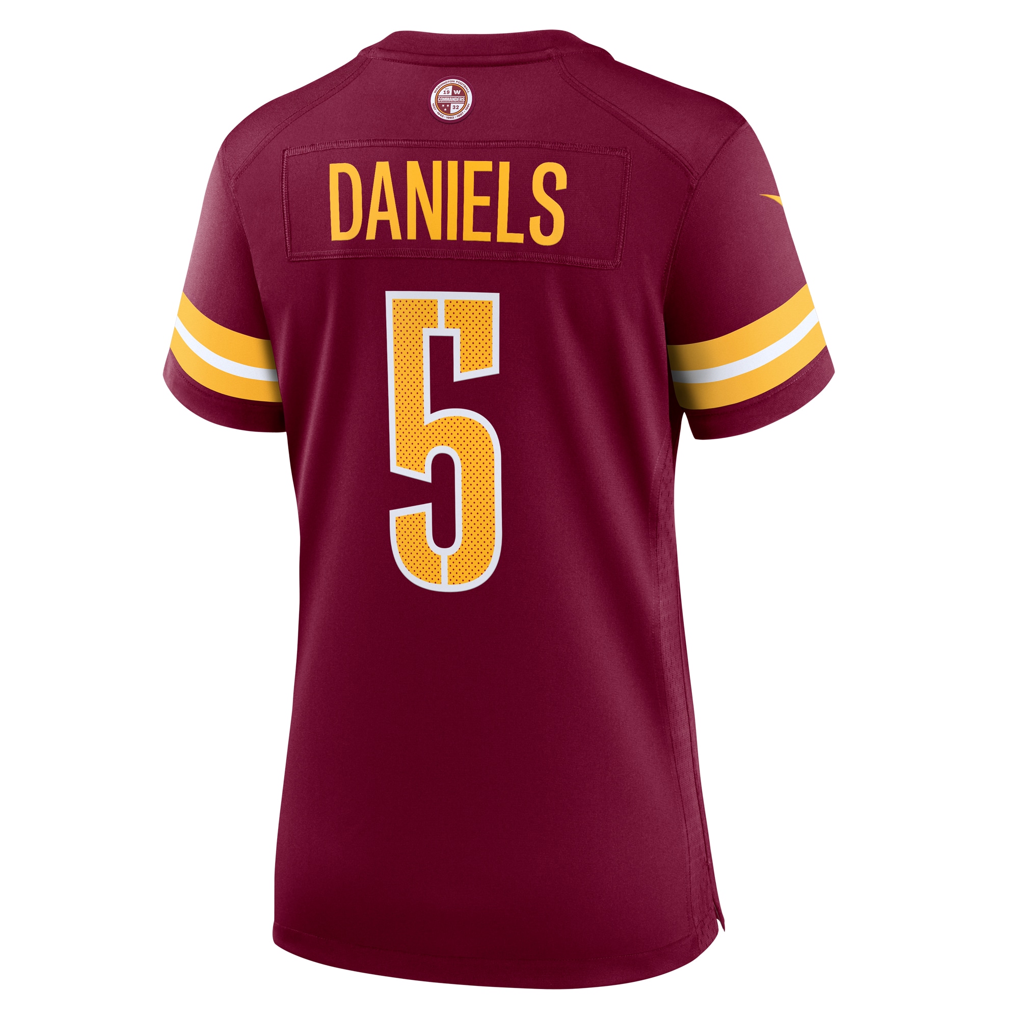 Women's Washington Commanders Jayden Daniels Burgundy Player Game Jersey JS1383 nicesnker - Image 3