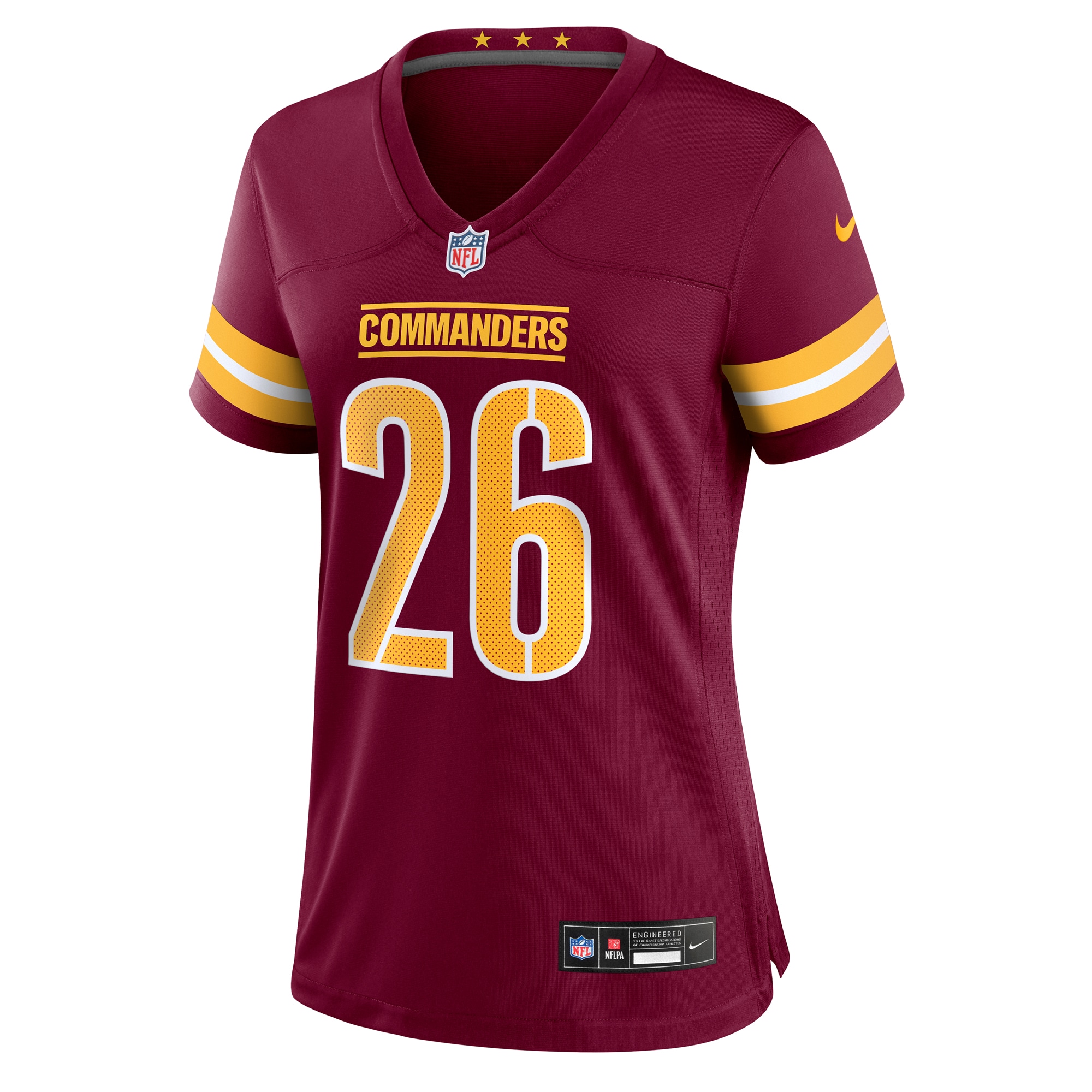 Women's Washington Commanders Jeremy McNichols Burgundy Game Jersey JS3793 nicesnker - Image 2