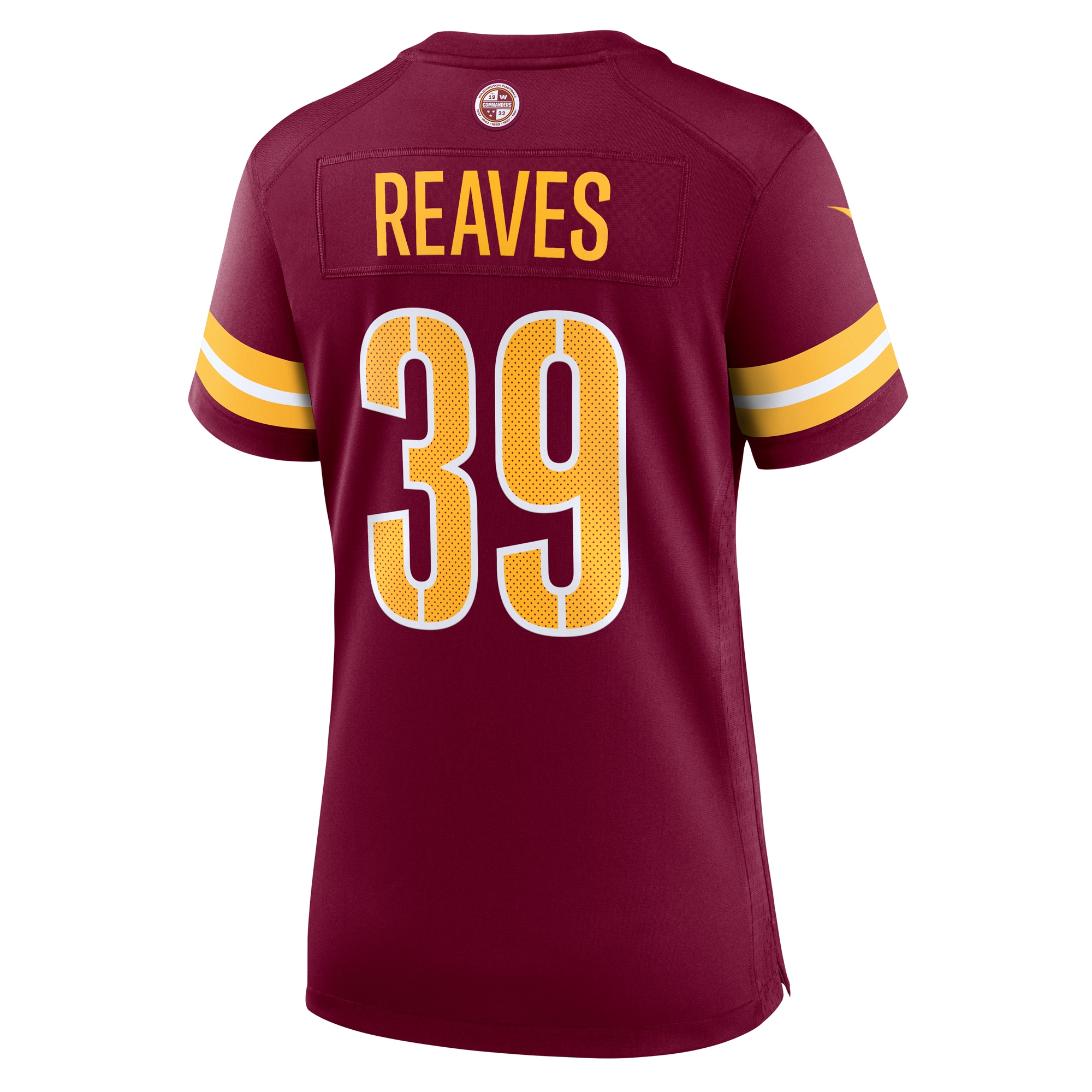 Women's Washington Commanders Jeremy Reaves Burgundy Game Jersey JS3238 nicesnker - Image 3