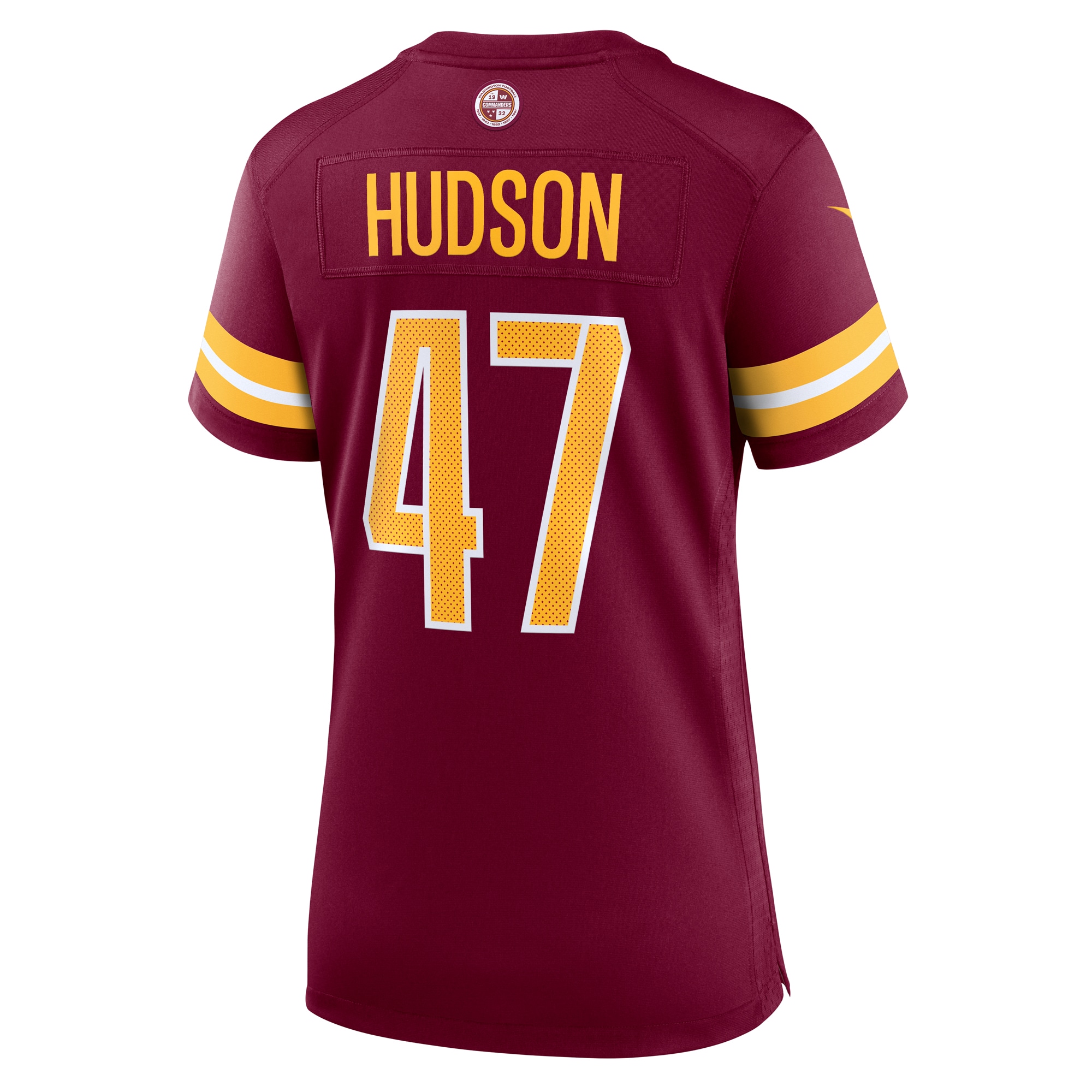 Women's Washington Commanders Khaleke Hudson Burgundy Game Jersey JS8581 nicesnker - Image 3