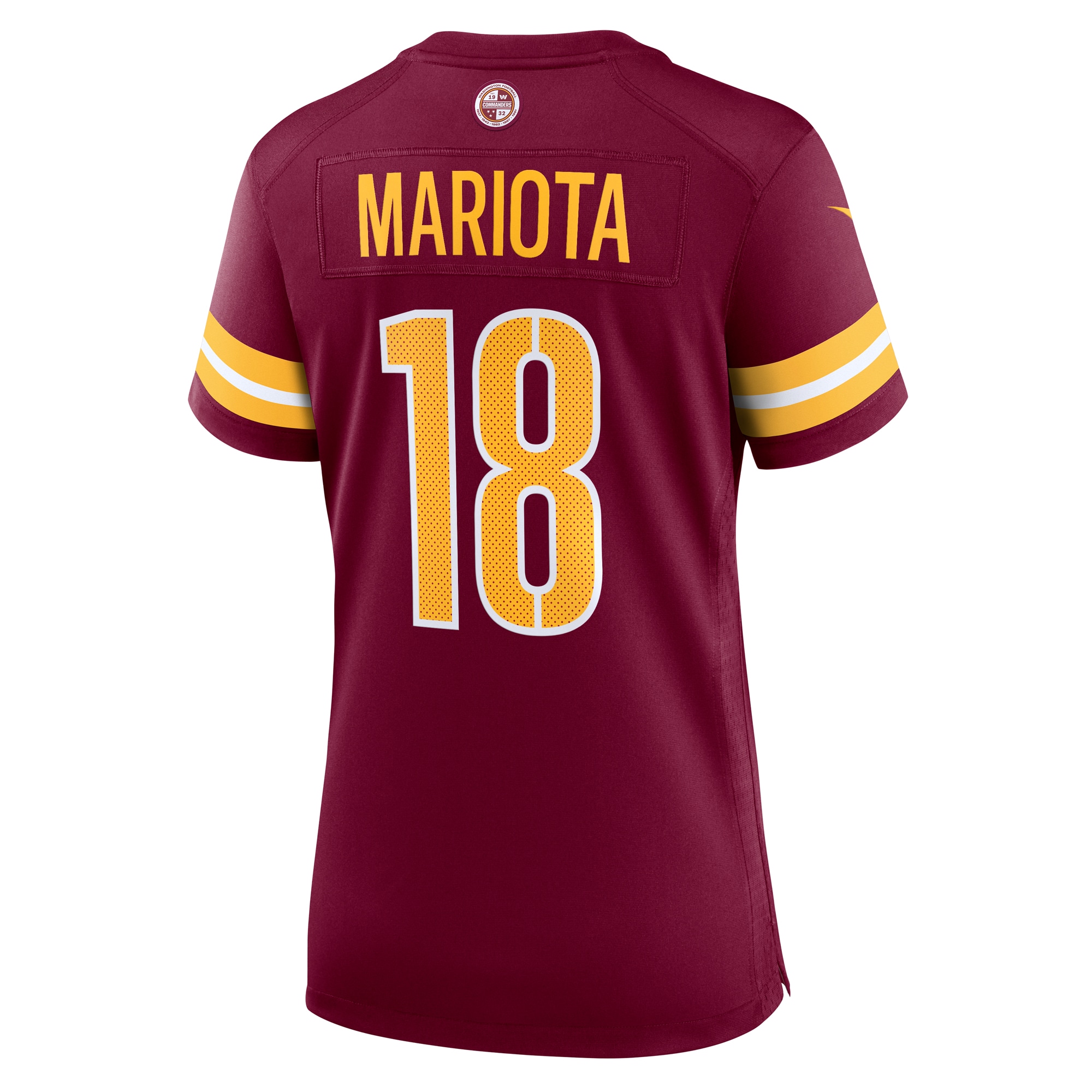 Women's Washington Commanders Marcus Mariota Burgundy Game Jersey JS3253 nicesnker - Image 3