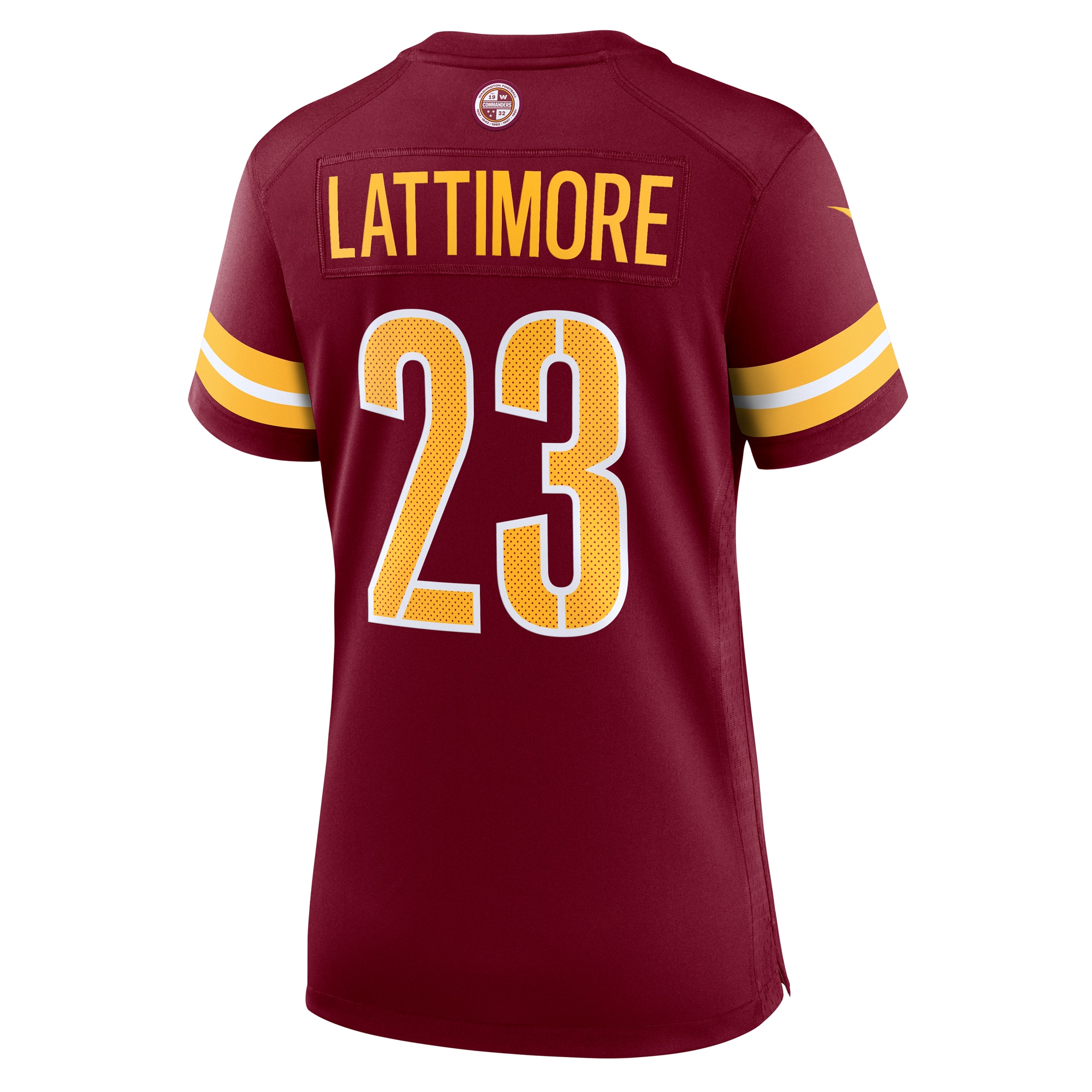 Women's Washington Commanders Marshon Lattimore Burgundy Game Jersey JS4448 nicesnker - Image 3