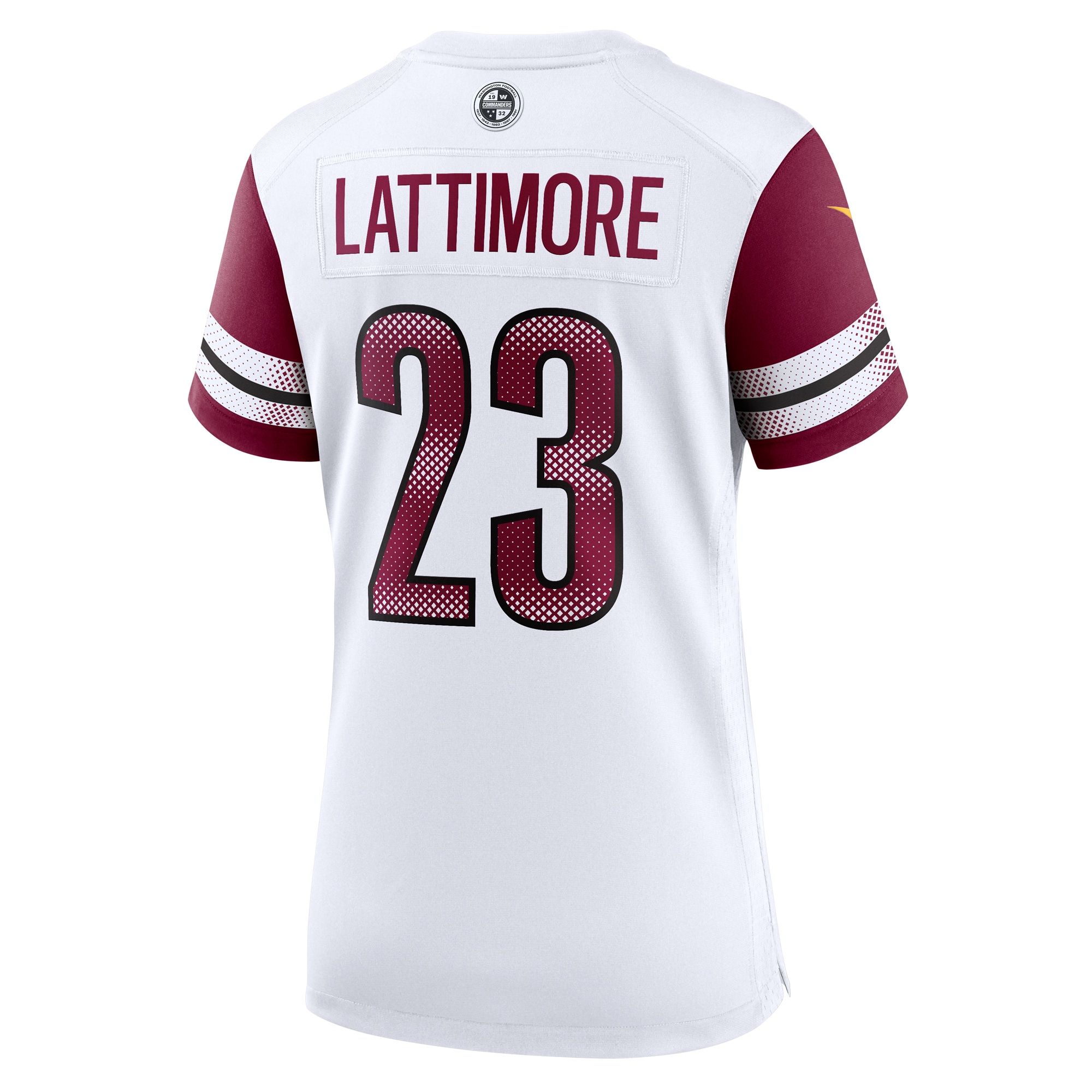 Women's Washington Commanders Marshon Lattimore White Game Jersey JS6827 nicesnker - Image 3