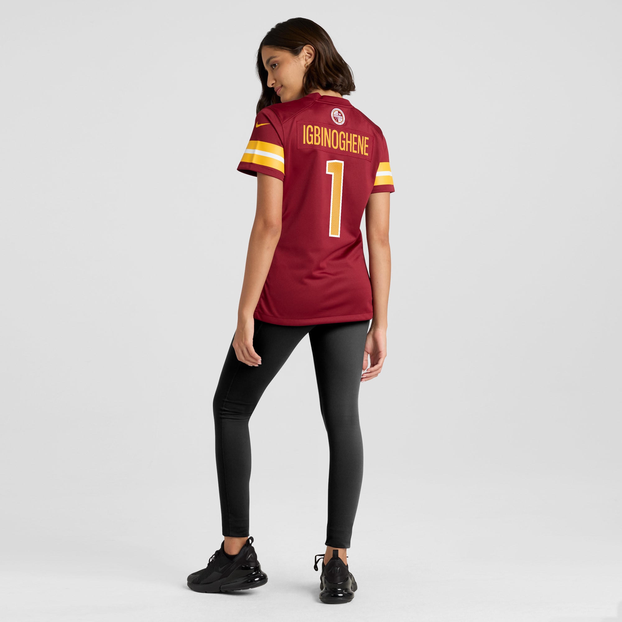 Women's Washington Commanders Noah Igbinoghene Burgundy Game Jersey JS3547 nicesnker - Image 5