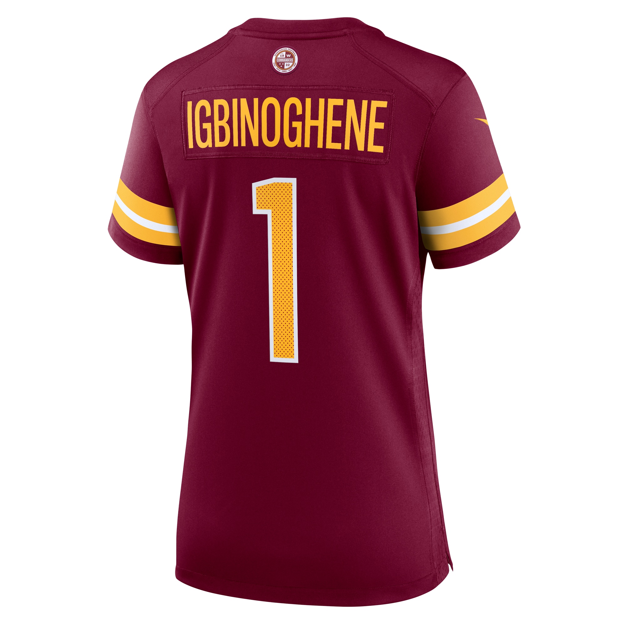 Women's Washington Commanders Noah Igbinoghene Burgundy Game Jersey JS3547 nicesnker - Image 3