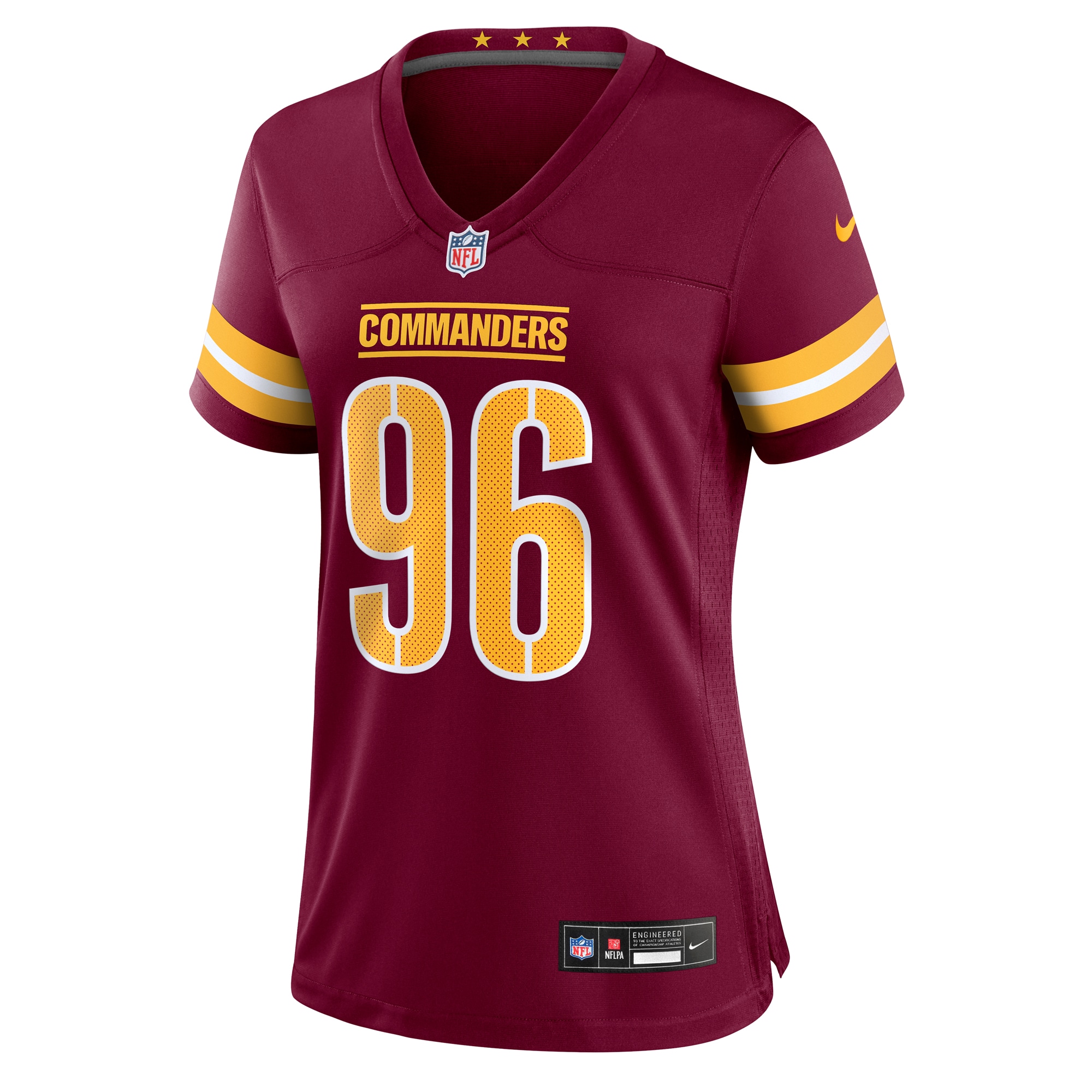Women's Washington Commanders Norell Pollard Burgundy Game Jersey JS7060 nicesnker - Image 2