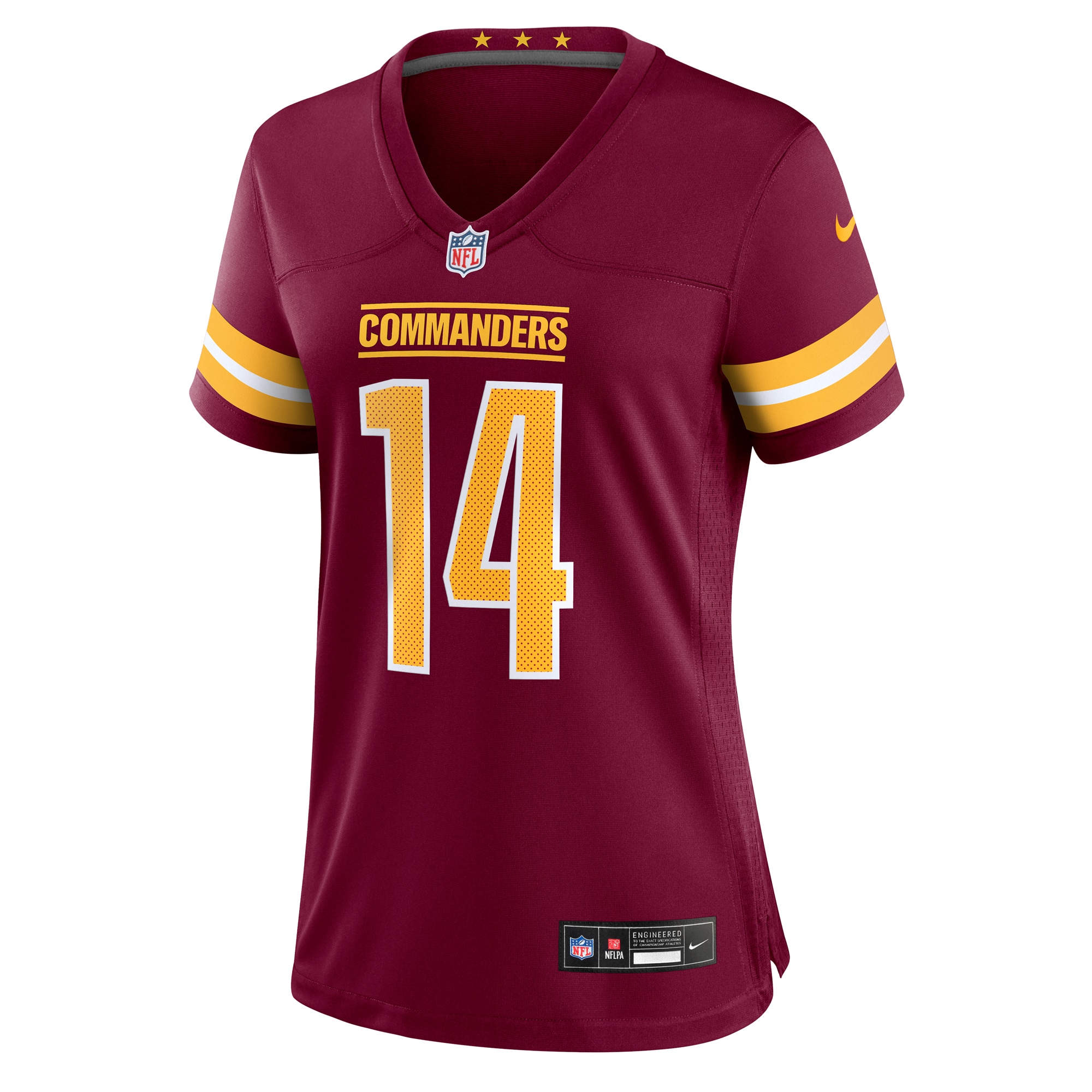 Women's Washington Commanders Olamide Zaccheaus Burgundy Game Jersey JS2575 nicesnker - Image 2