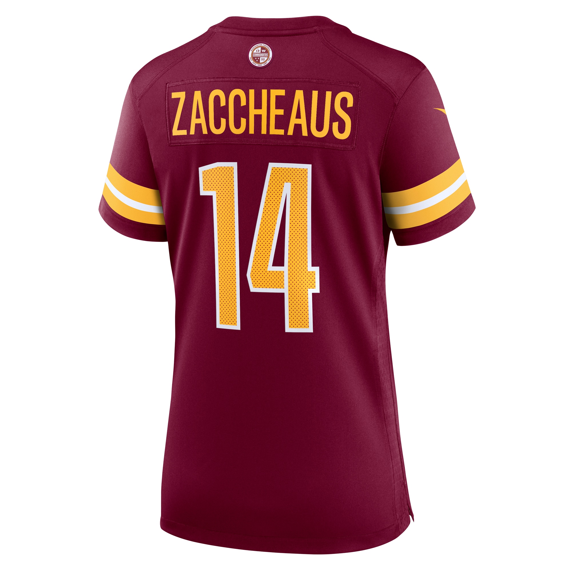 Women's Washington Commanders Olamide Zaccheaus Burgundy Game Jersey JS2575 nicesnker - Image 3