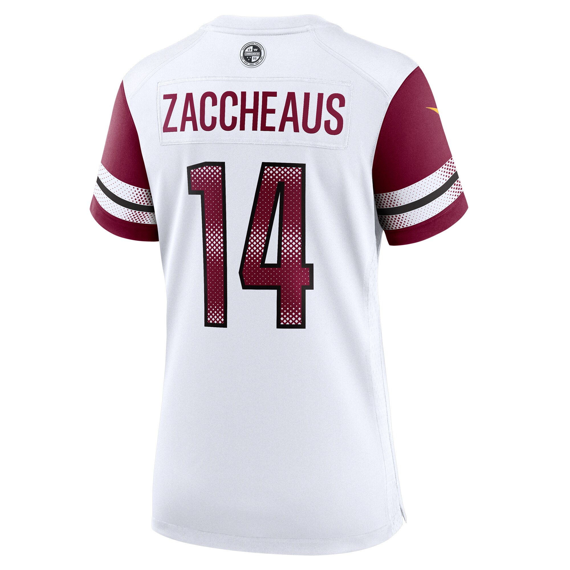 Women's Washington Commanders Olamide Zaccheaus White Game Jersey JS8283 nicesnker - Image 3